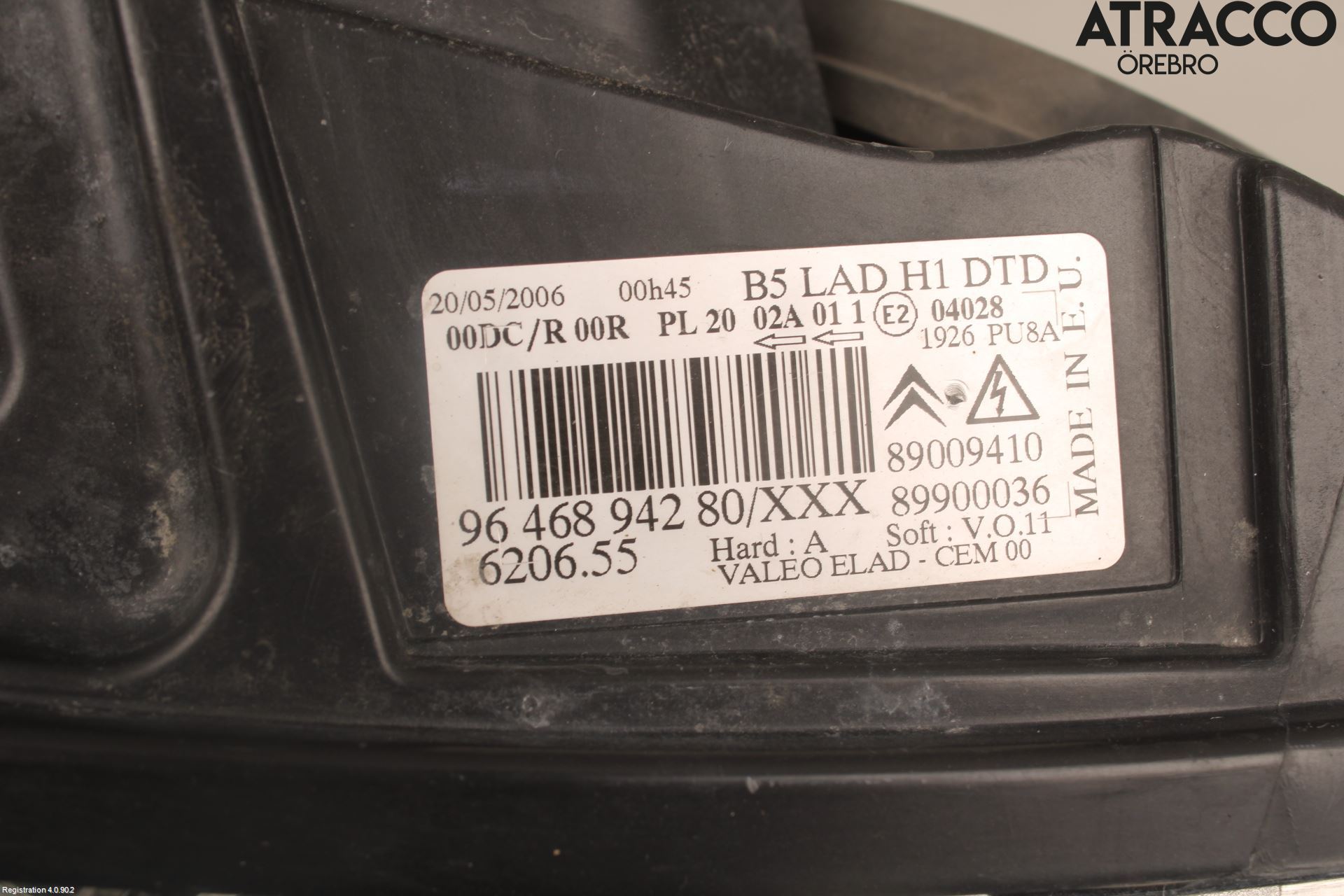 Citroen C4 I   05-10 Strålkastare Höger