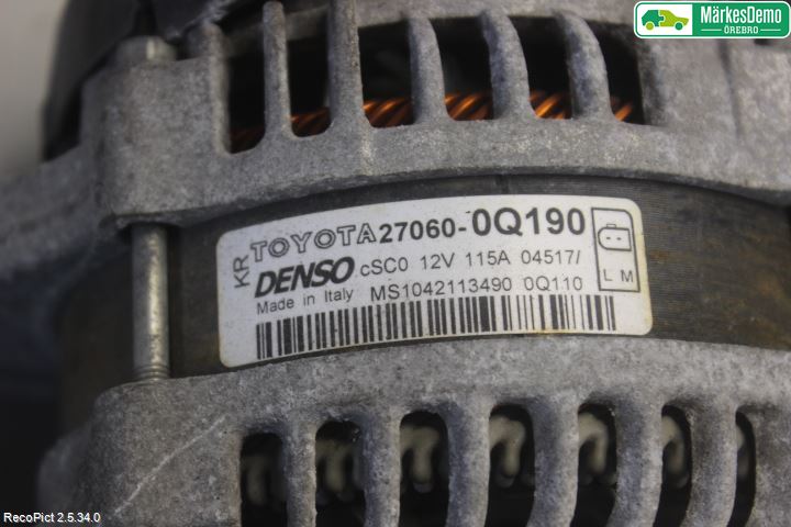 Peugeot 108 15-22 Generator
