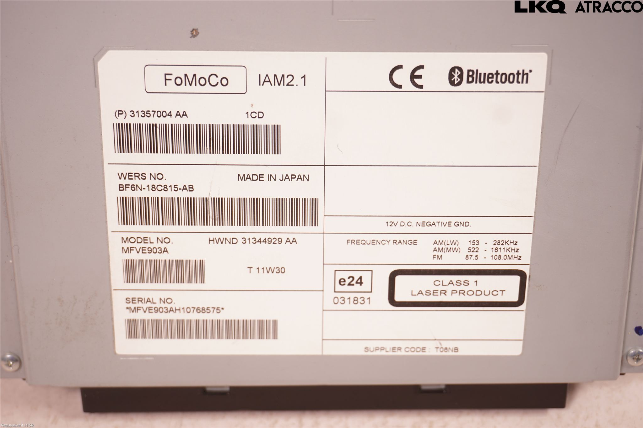 Volvo V60 11-13 Styrenhet Multimedia