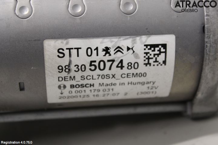 Citroen C3 AIRCROSS 18-23 Startmotor