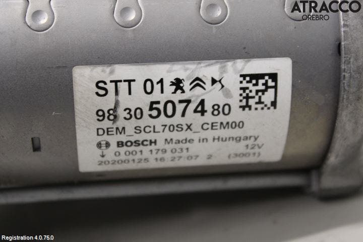 Citroen C3 AIRCROSS 18-23 Startmotor