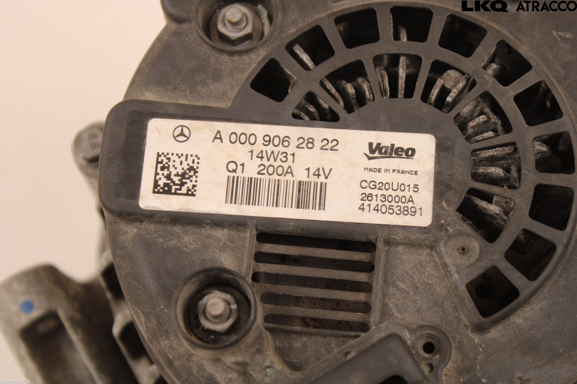 Mercedes-Benz MB C-KLASS (W205) 14-21 Generator