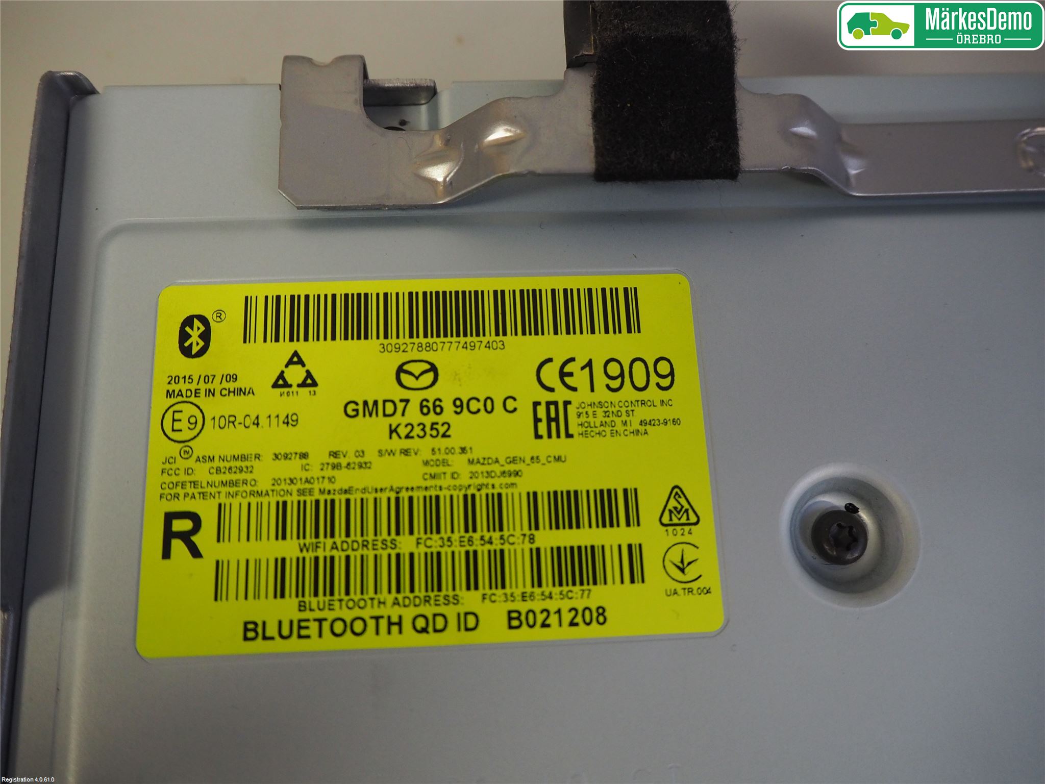 Mazda CX-3 Gps Navigator