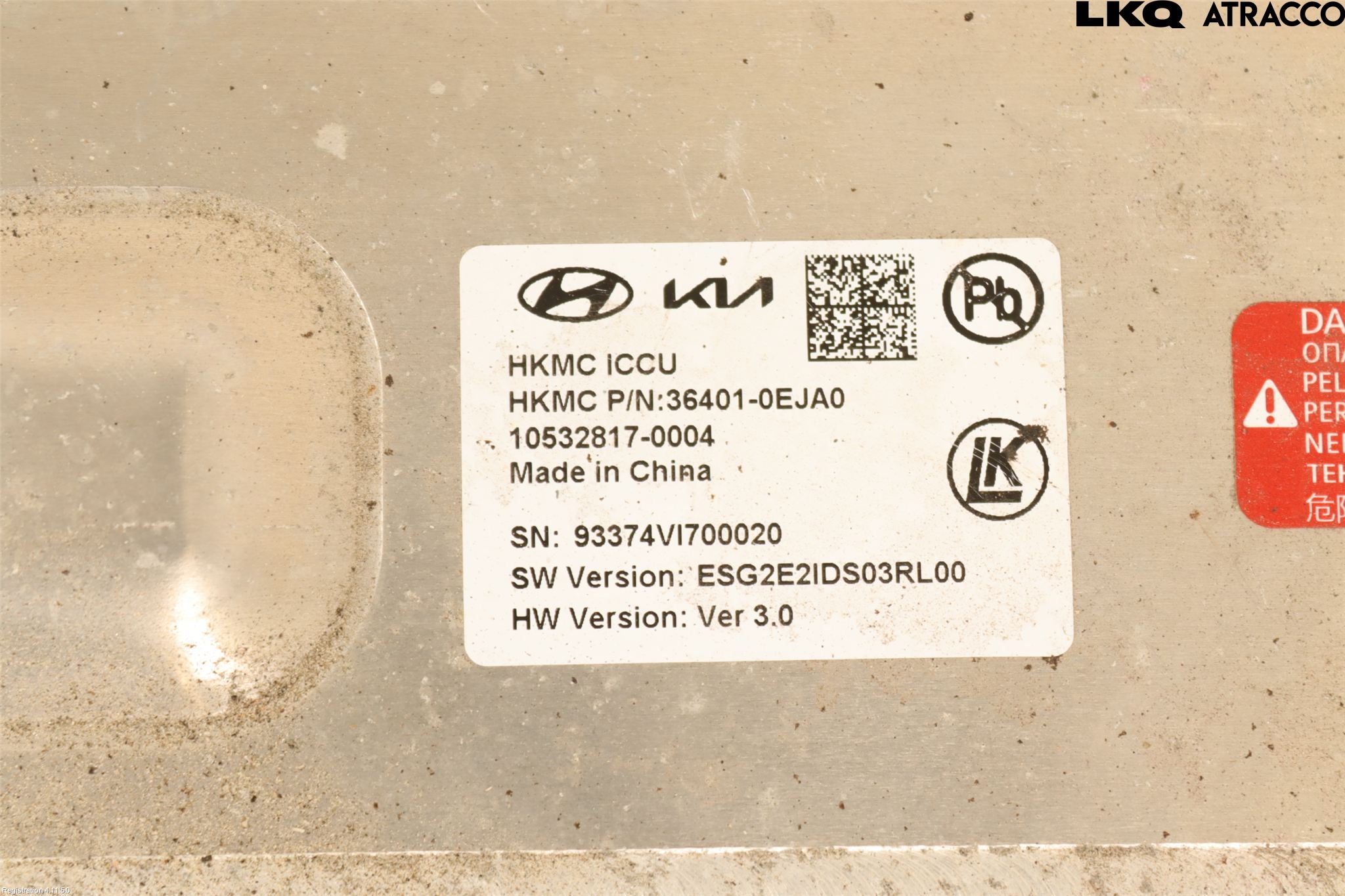 Kia NIRO (SG2) 23- Batteriladdare Högspänning