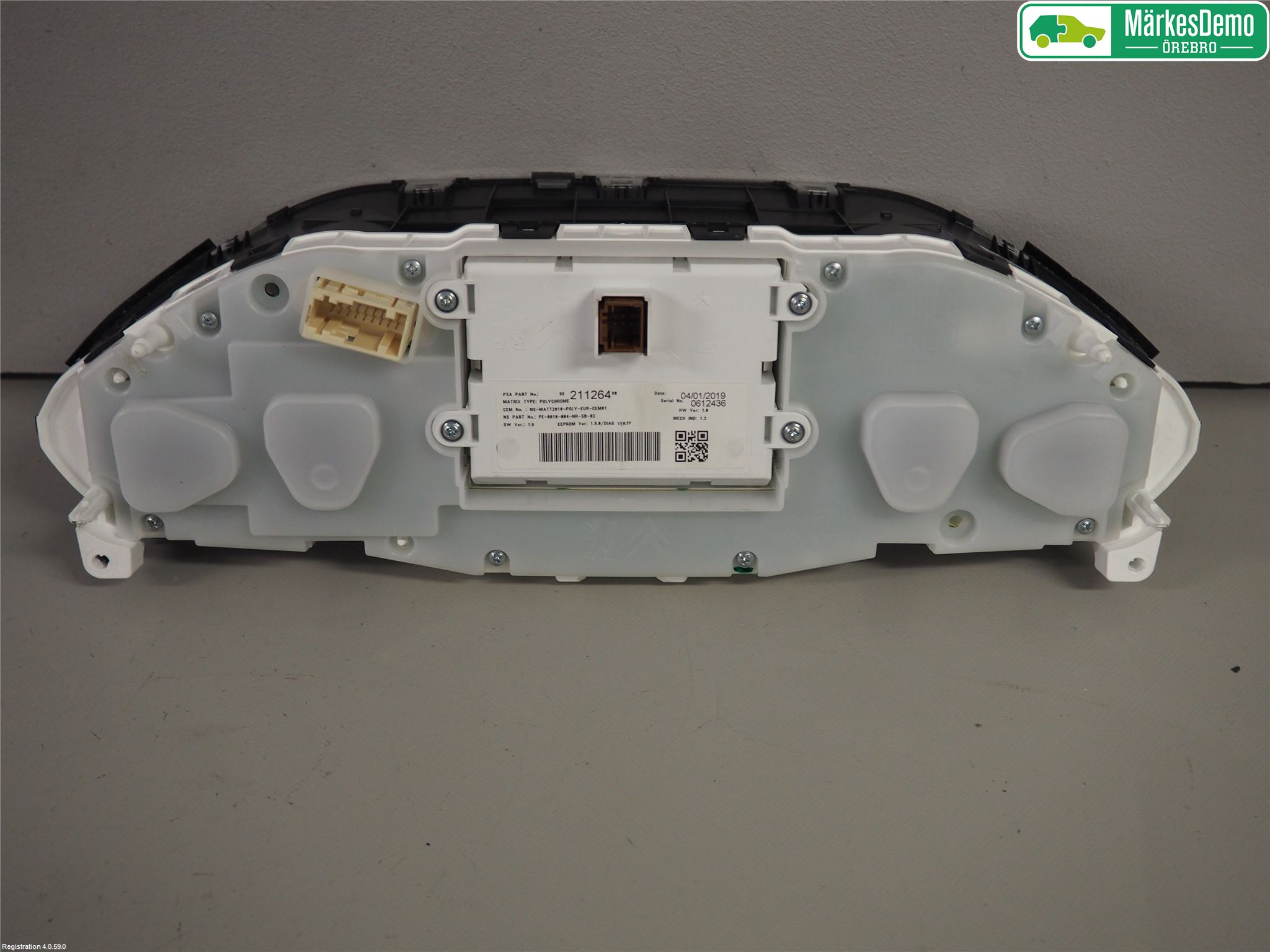 Peugeot PEUGOT 208 16-19 Instrument Komb