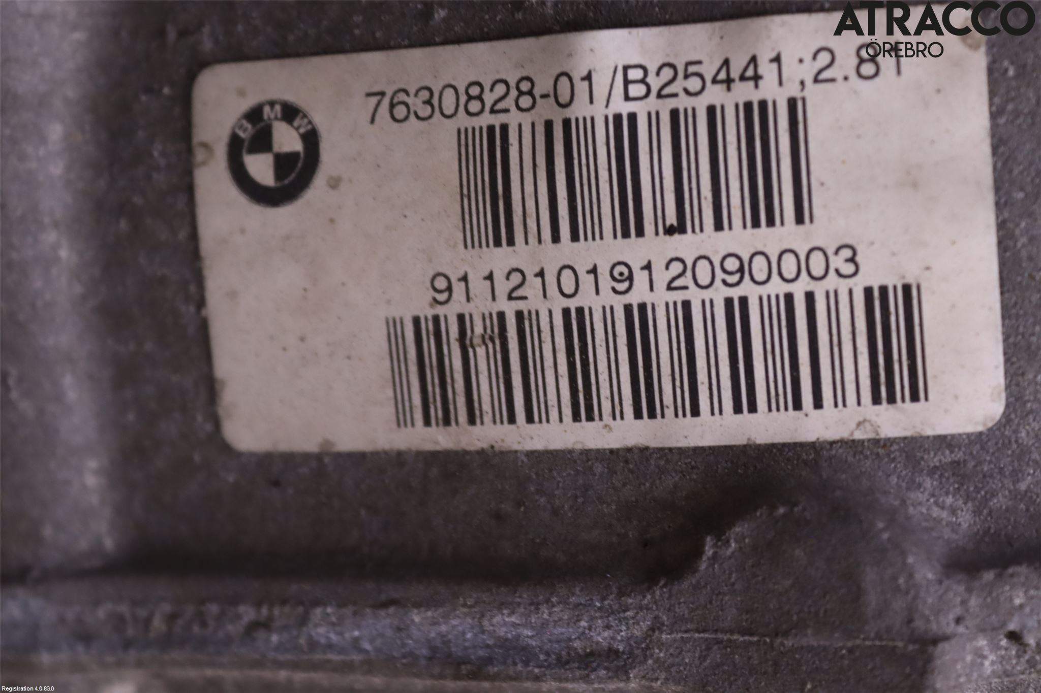BMW 5 F10/F11/F18 09-17 Bakväxel-Diff