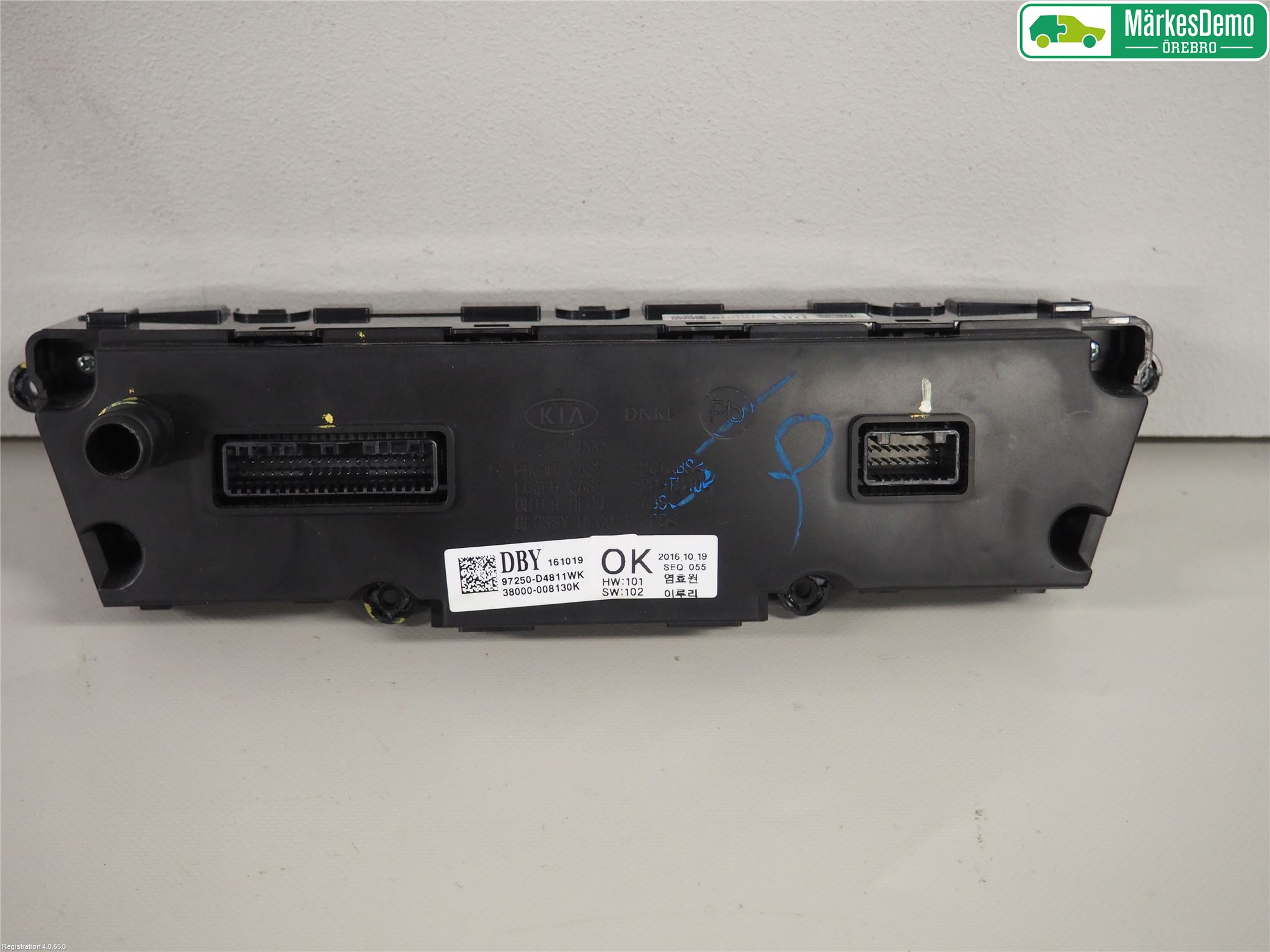 Kia OPTIMA 16-20 Ac Styrenhet Ac Manöveren