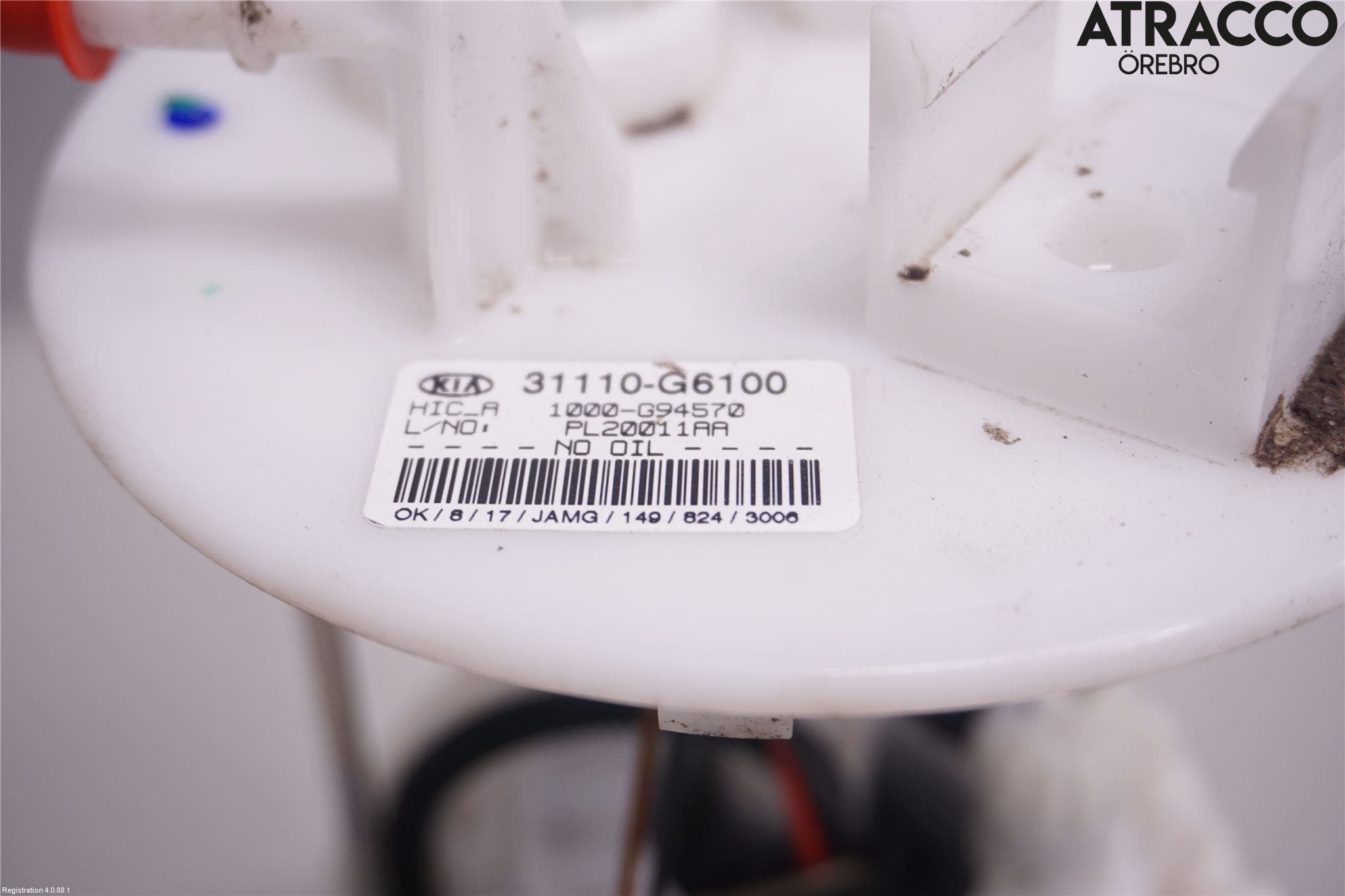 Kia PICANTO 17- Bränslepump El