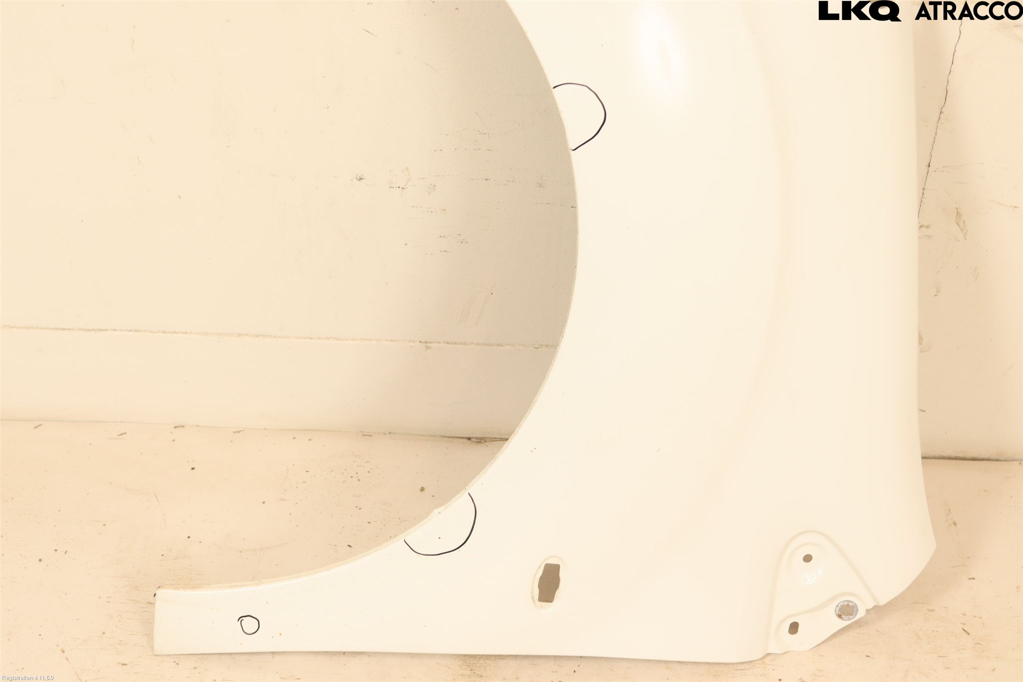 Citroen BERLINGO 08-18 Skärm Fram Vänster