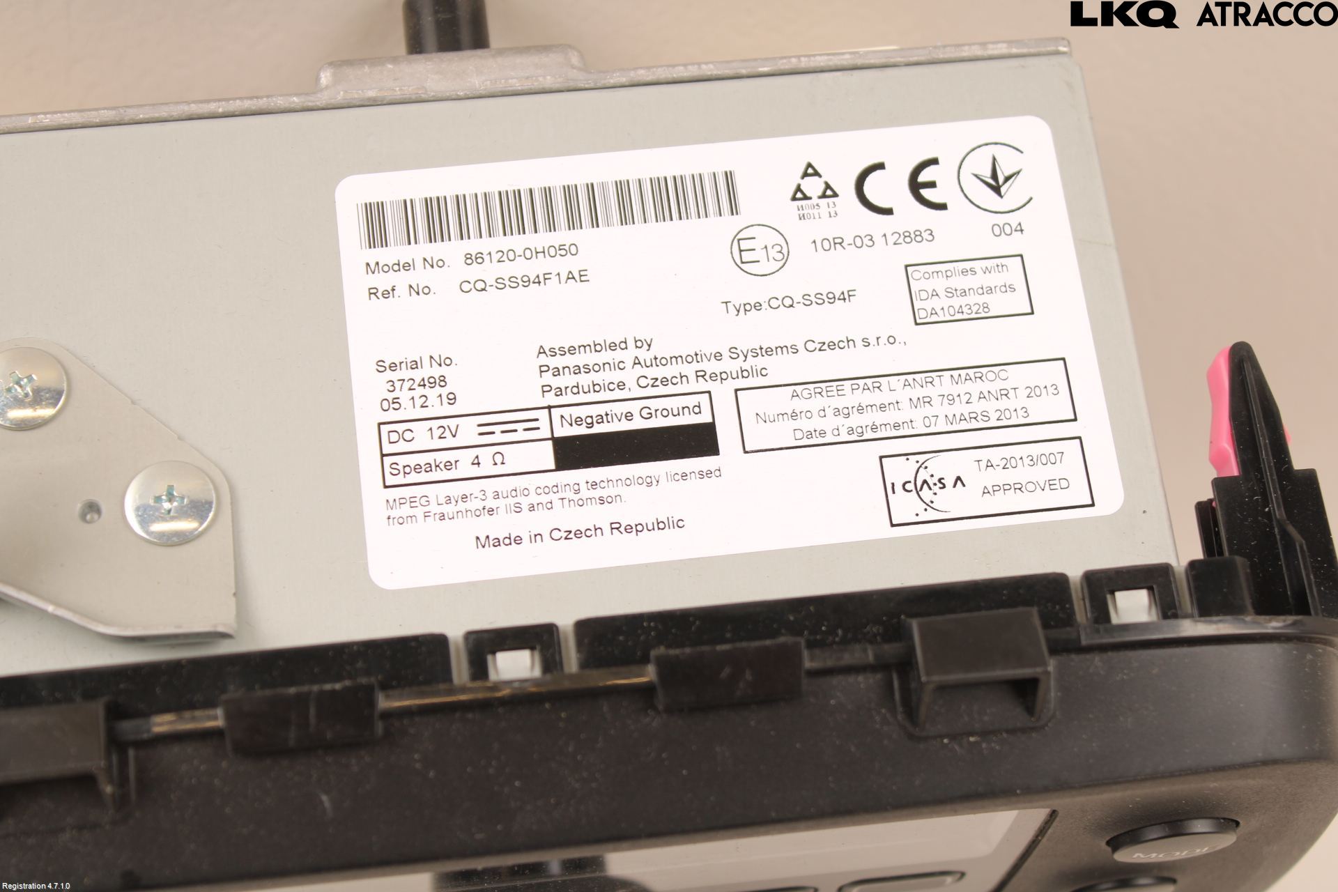 Peugeot 108 15-22 Radio