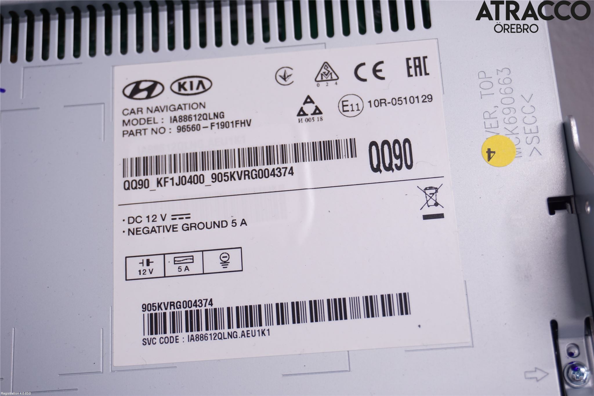 Kia SPORTAGE (QL) 16-21 Gps Navigator