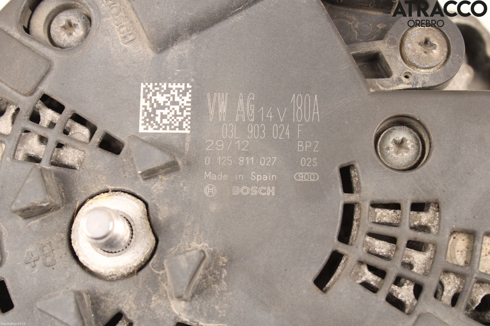 Volkswagen VW PASSAT 15-19 Generator