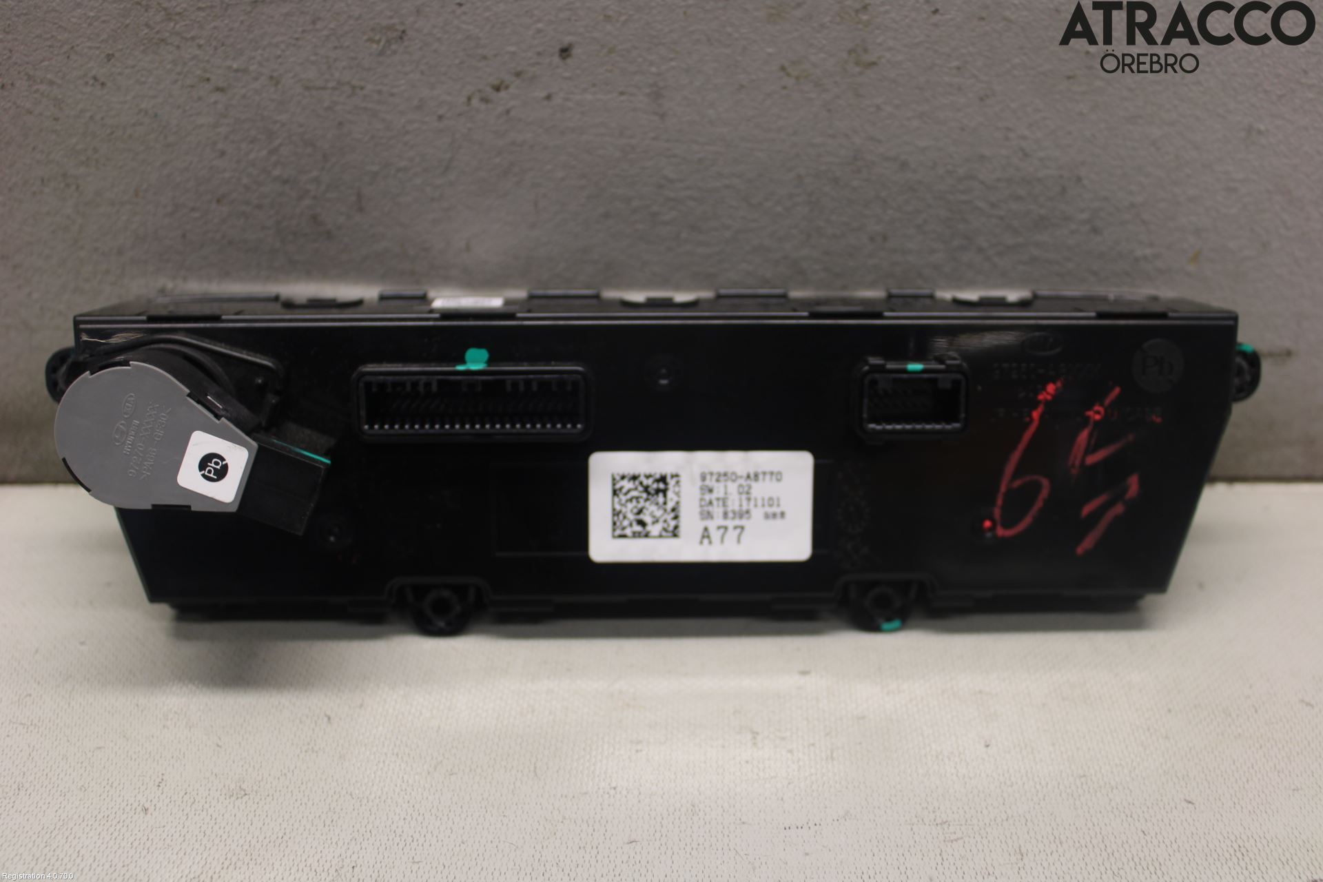 Kia OPTIMA 16-20 Ac Styrenhet Ac Manöveren