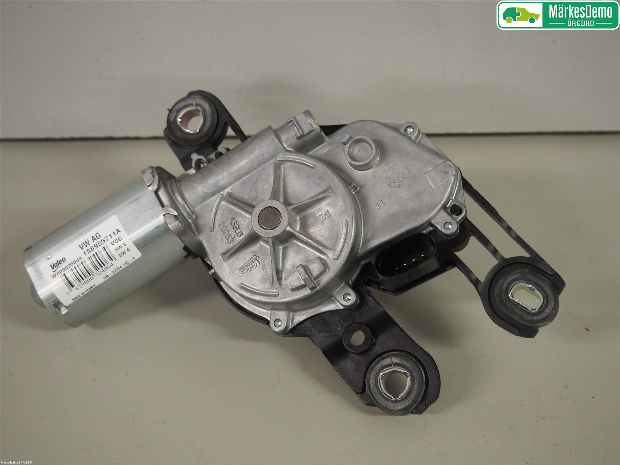 Volkswagen VW UP! / E-UP! Torkarmotor Baklucka