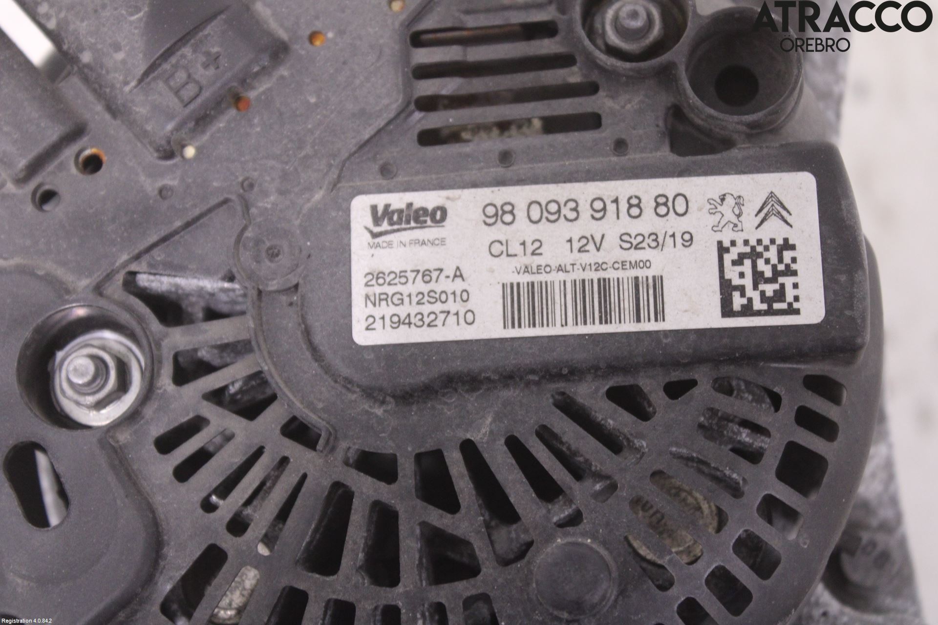 Peugeot PEUGOT 208 16-19 Generator