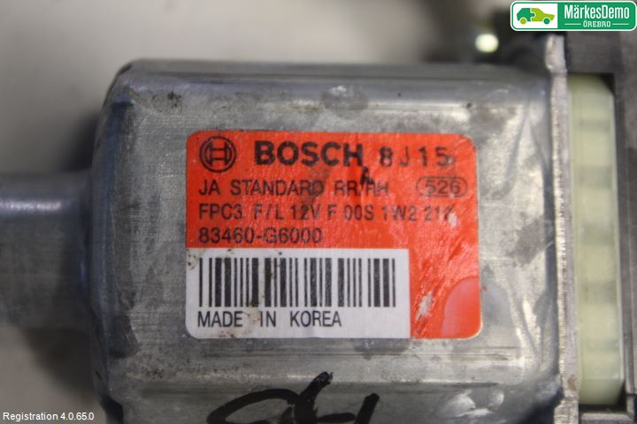 Kia PICANTO 17- Fönsterhiss El Kompl