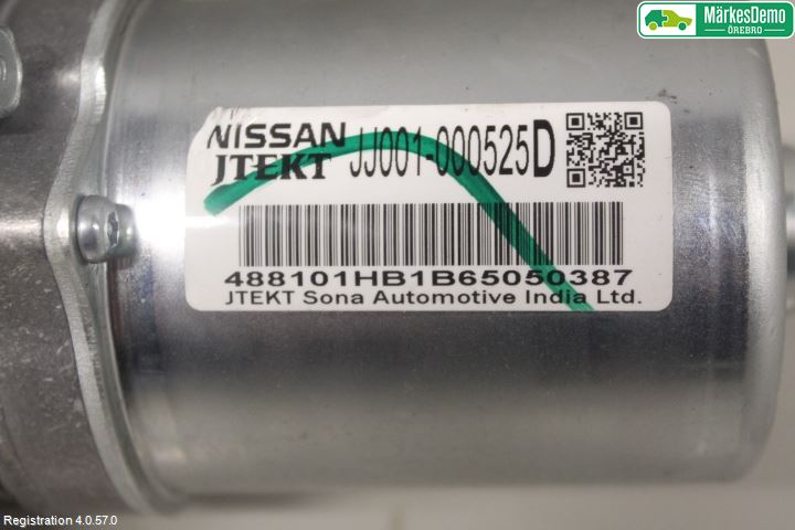 Nissan MICRA 11-16 Rattaxelagg Med Inb Servo