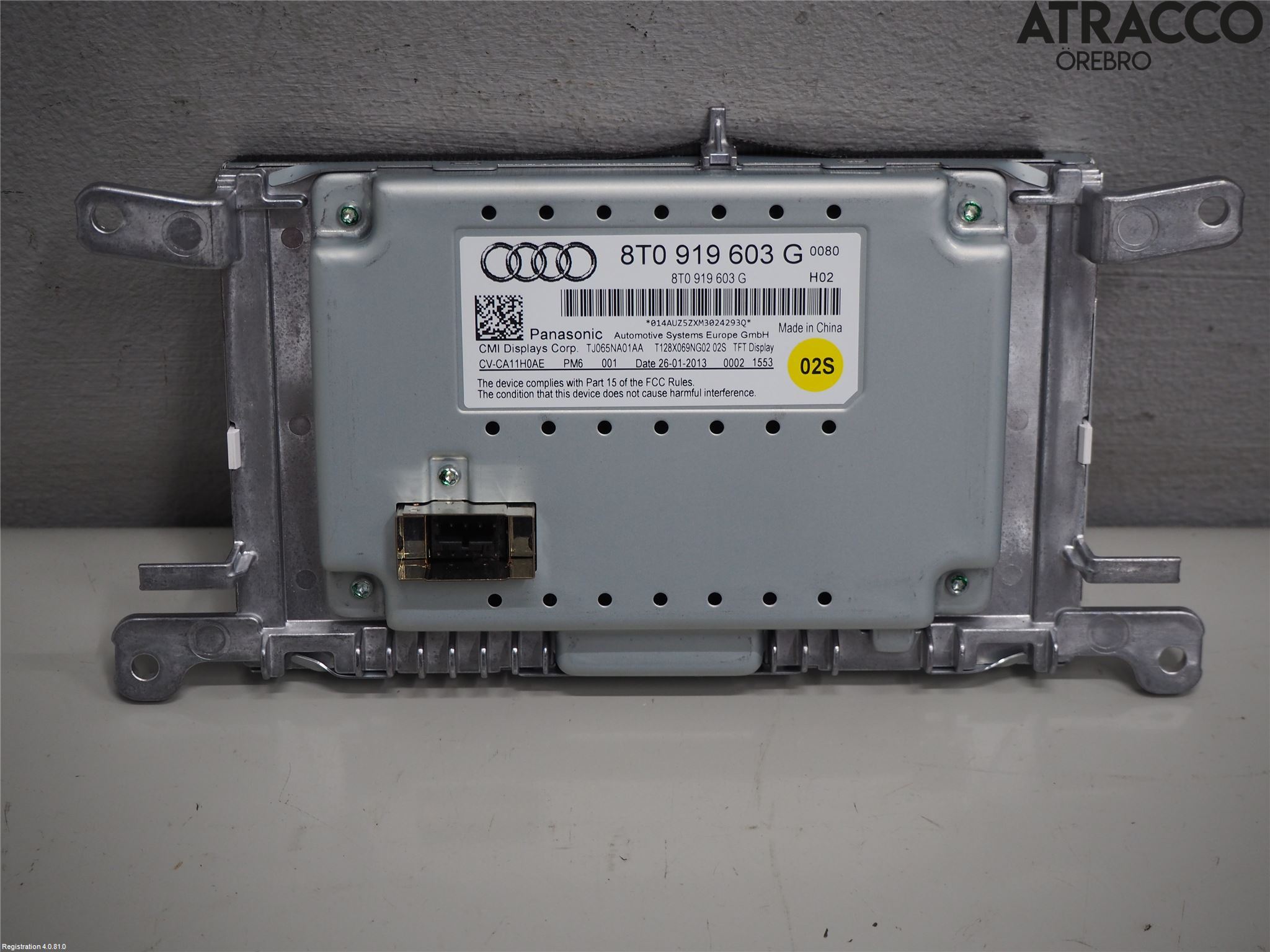 Audi A5 07-16 Multifunktionsdisplay