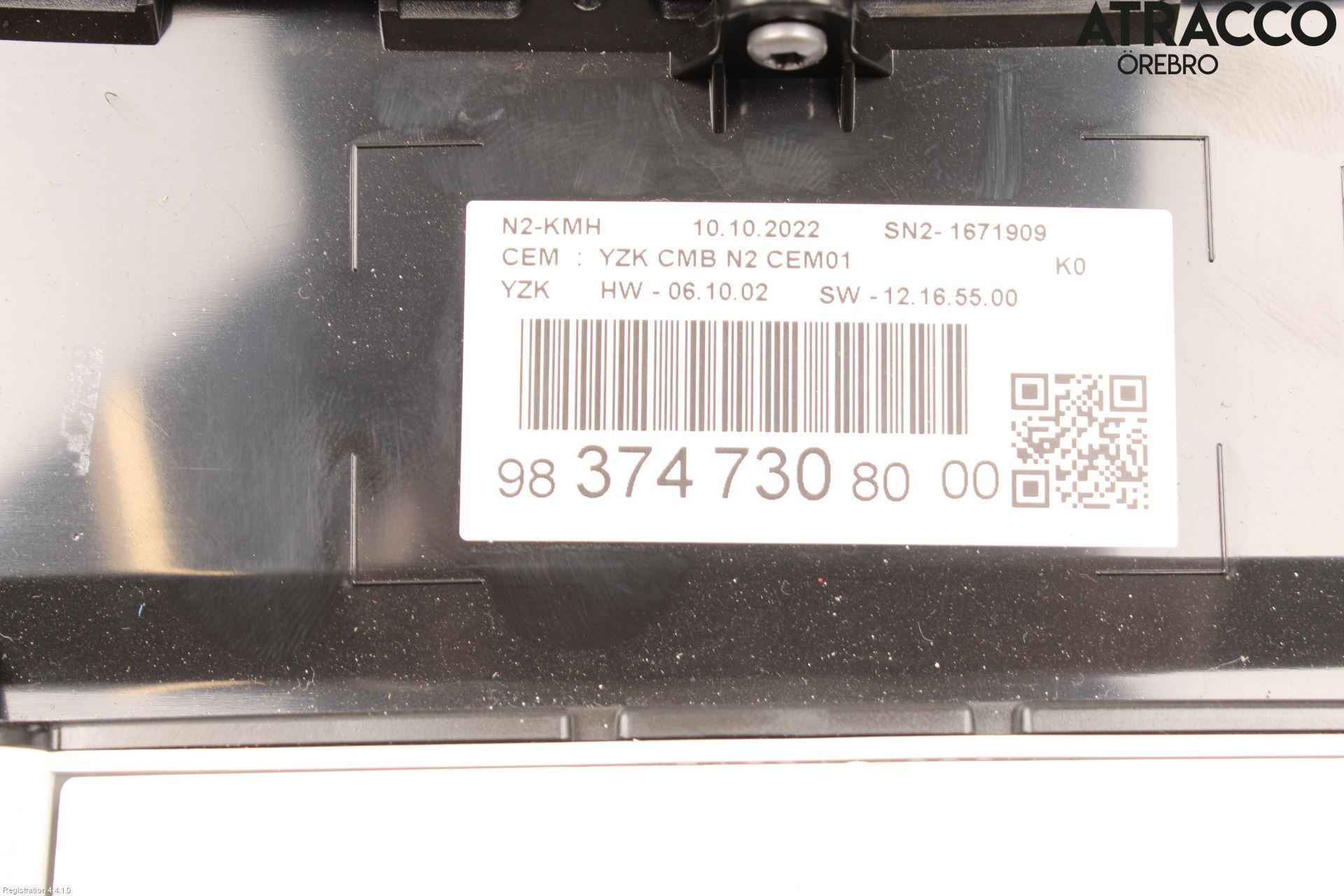 Peugeot EXPERT/E-EXPERT 17- Instrument Komb