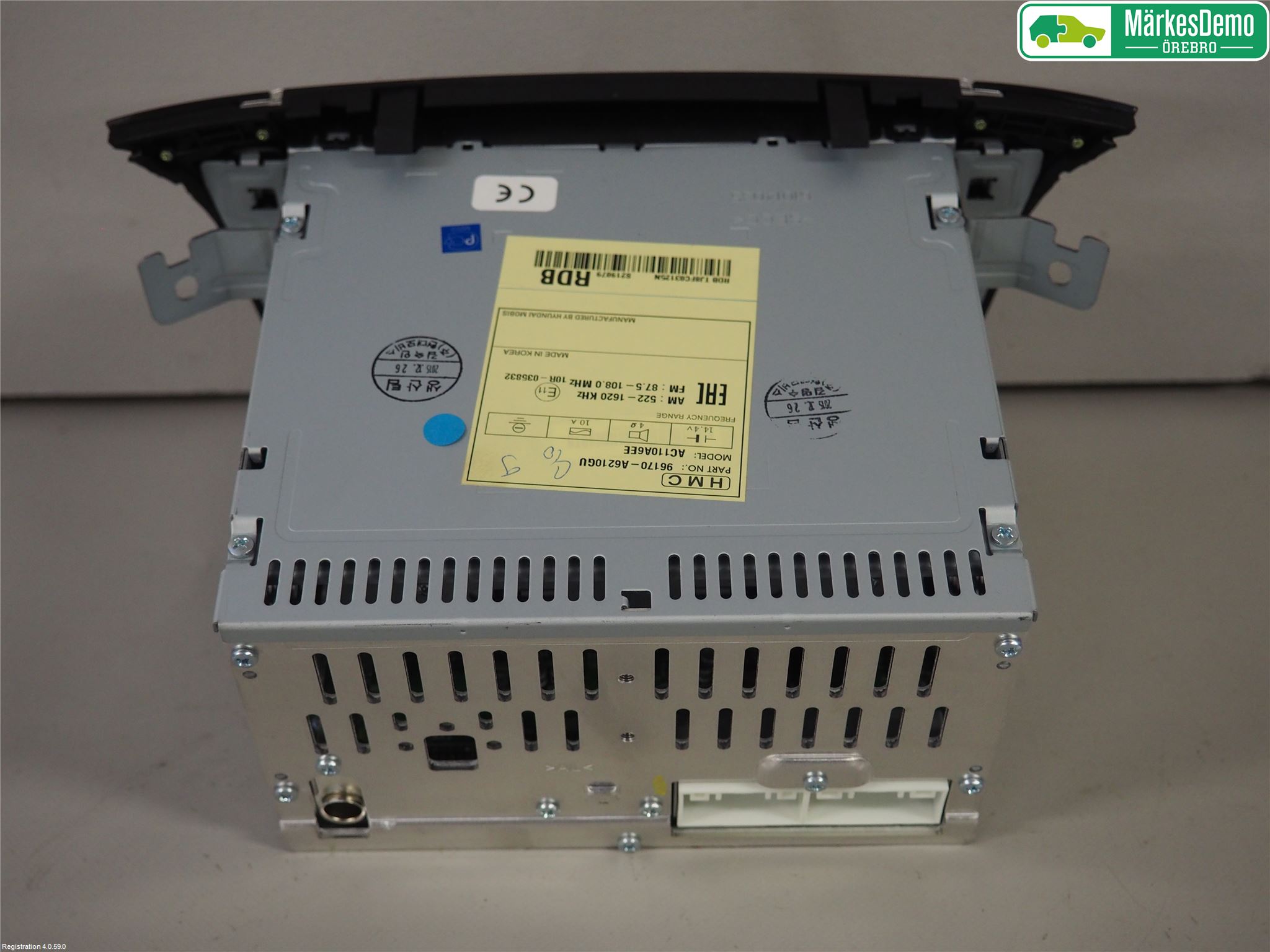 Hyundai i30 GD 13-17 Cd Radio - Multimediapanel