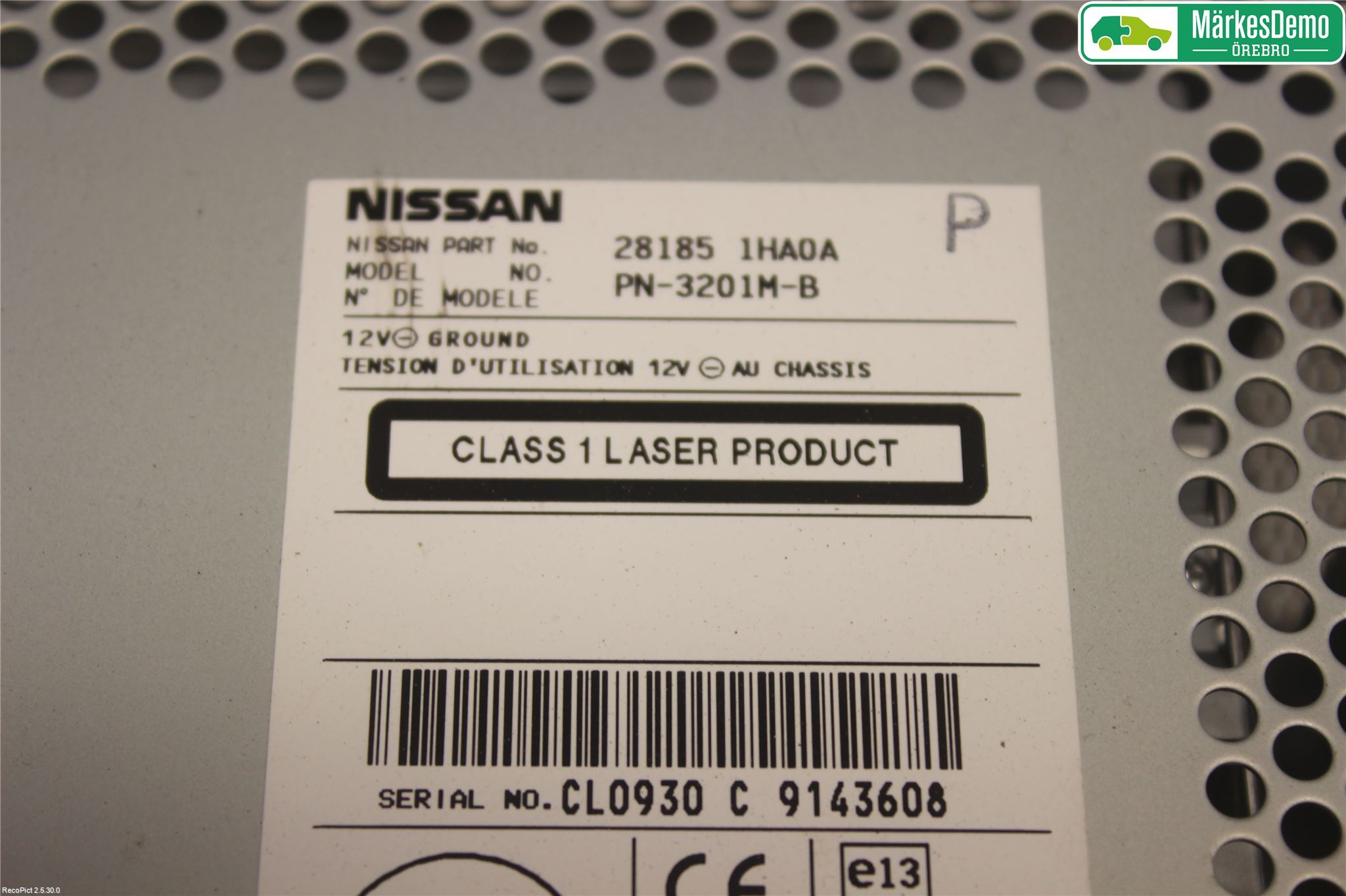 Nissan MICRA 11-16 Radio