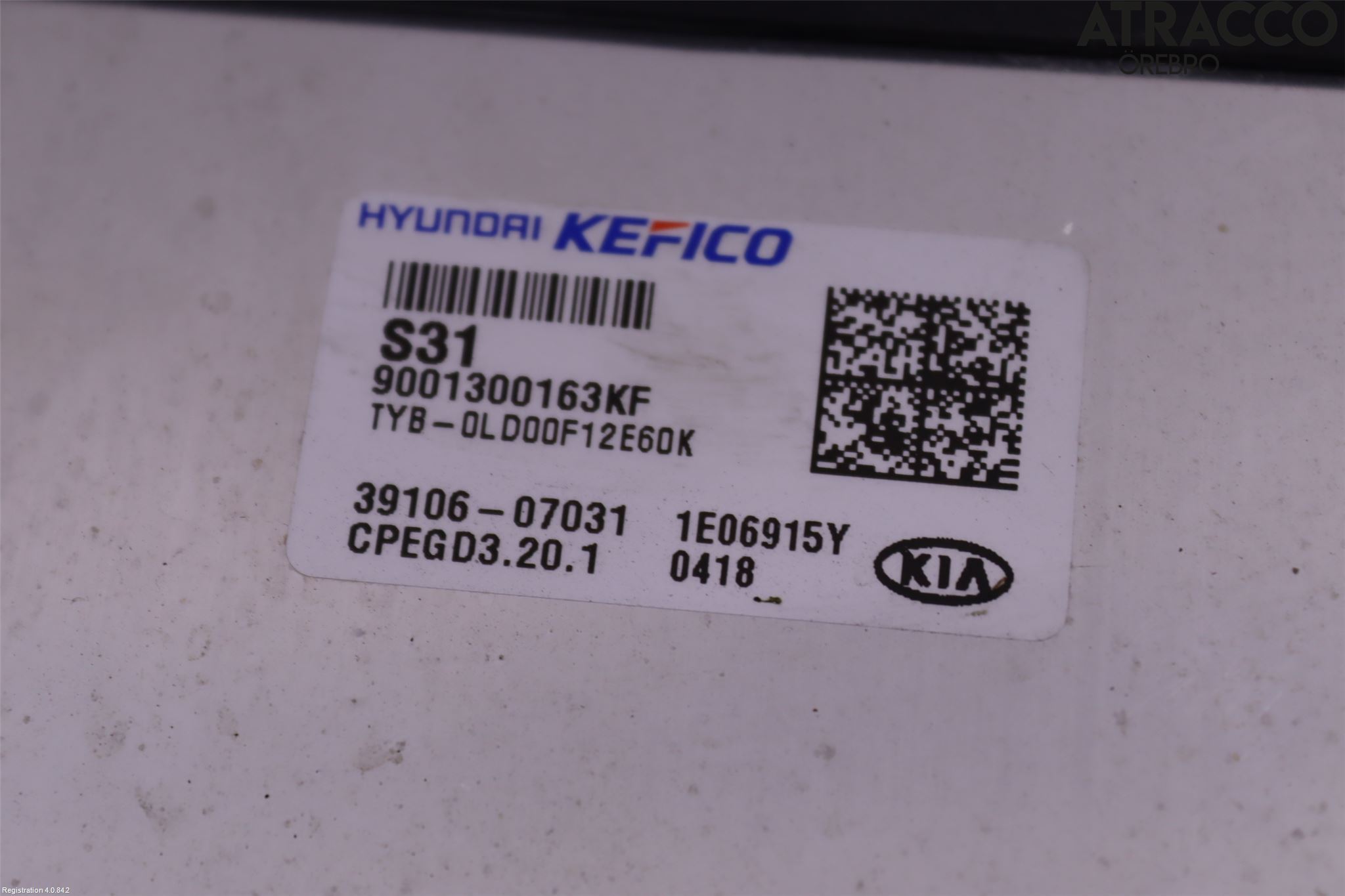 Kia RIO 17- Styrenhet Insprut Bensin