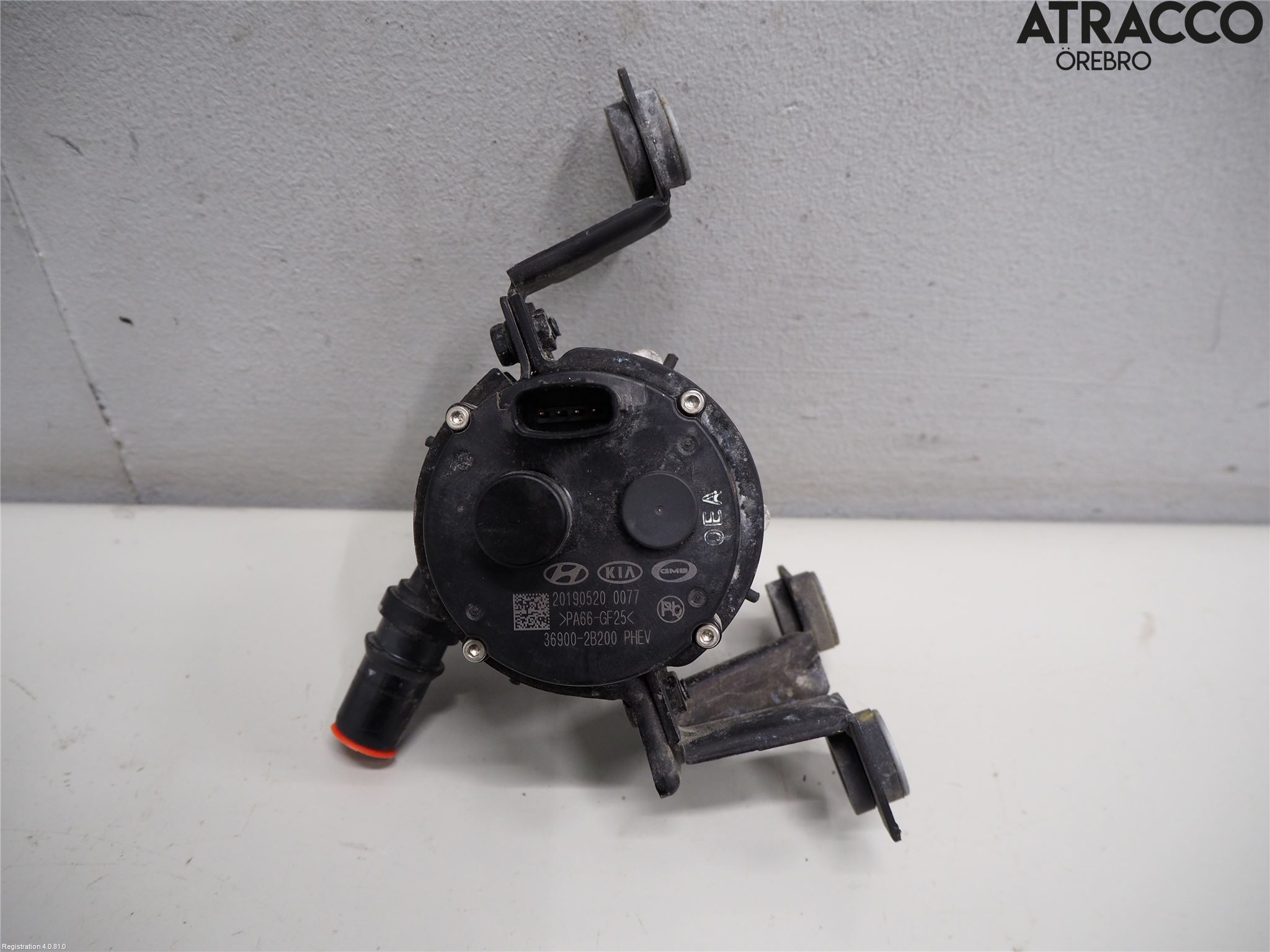 Kia NIRO (DE) 17-22 Värme Cirkulationspump