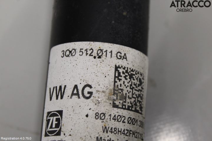 Volkswagen VW PASSAT 15-19 Stötdämpare Bak