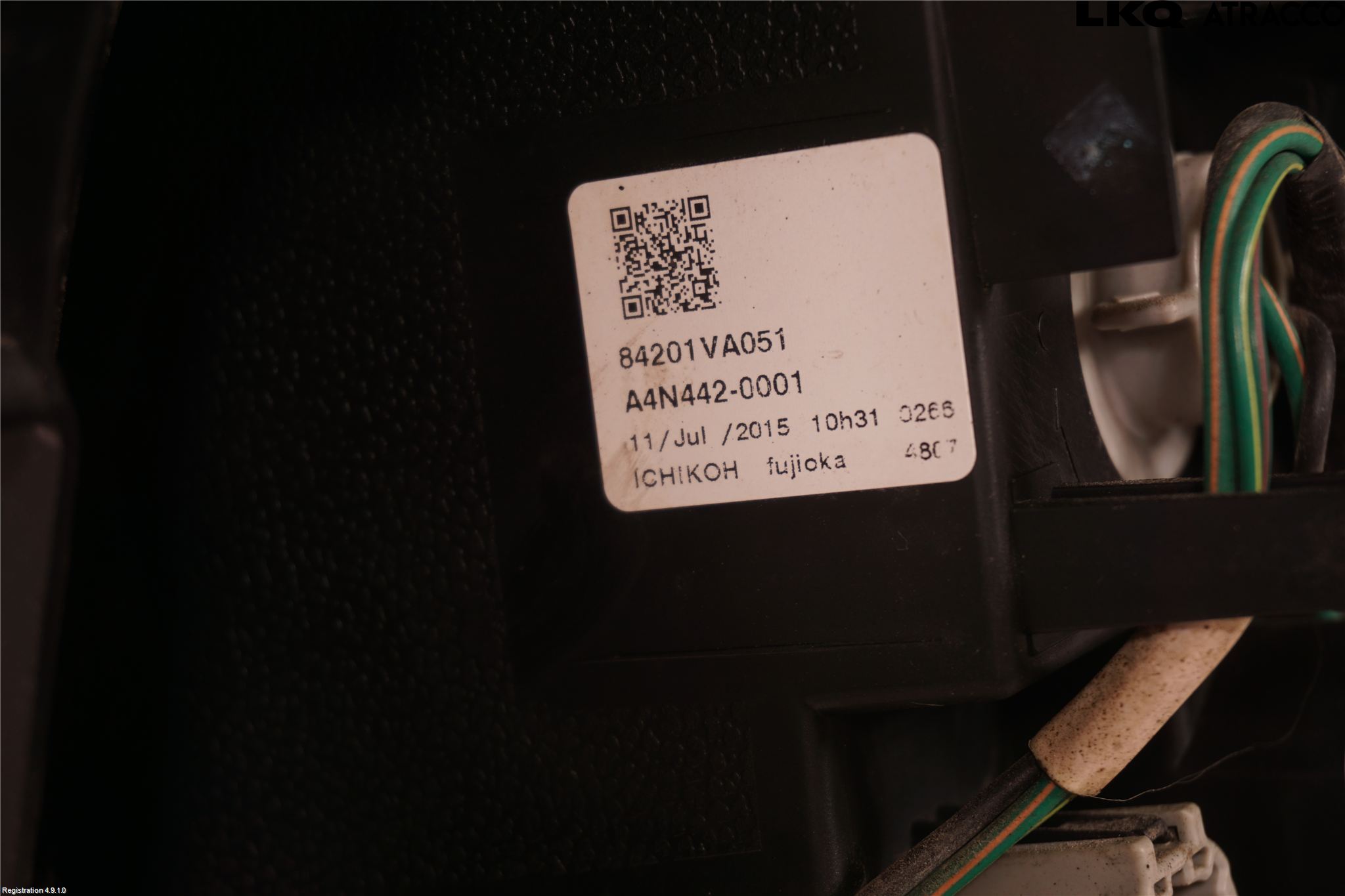 Subaru LEVORG 14-20 Bakljus Vänster