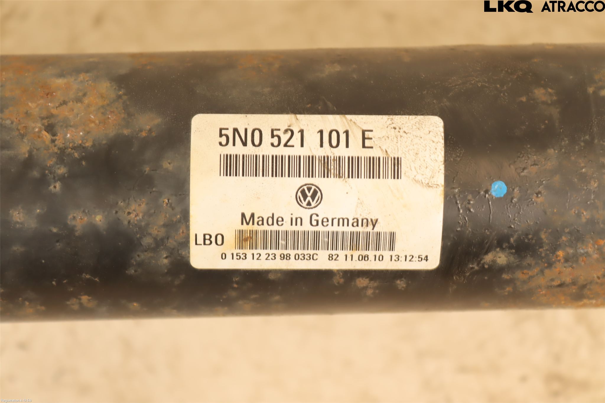 Volkswagen VW TIGUAN 07-16 Mellanaxel Komp