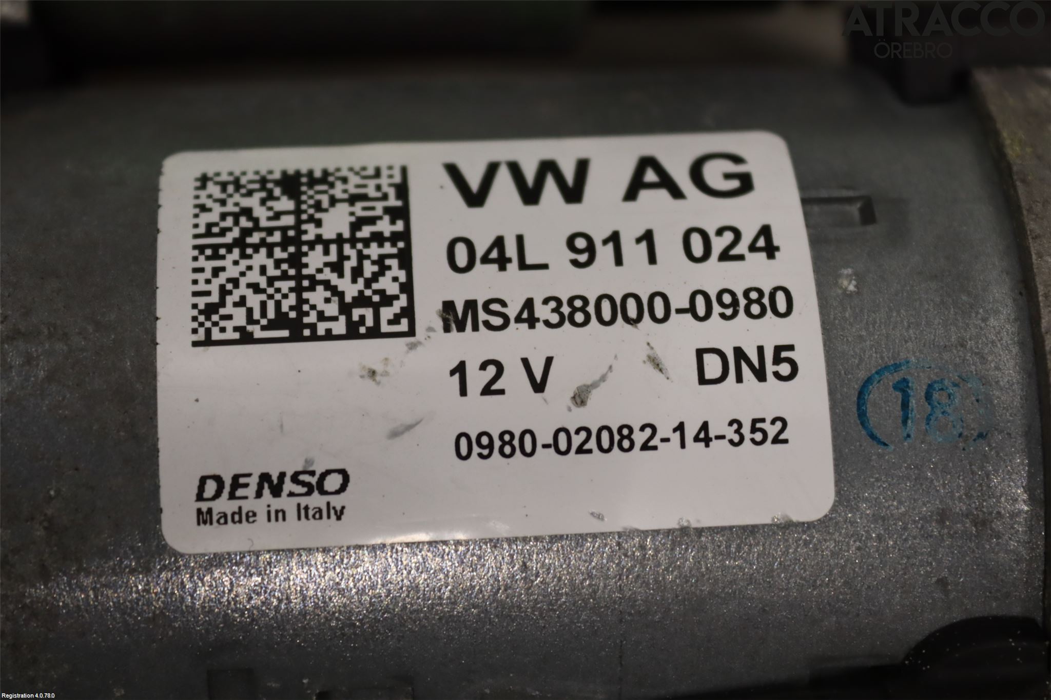 Audi A6/S6 4G 11-18 Startmotor Diesel