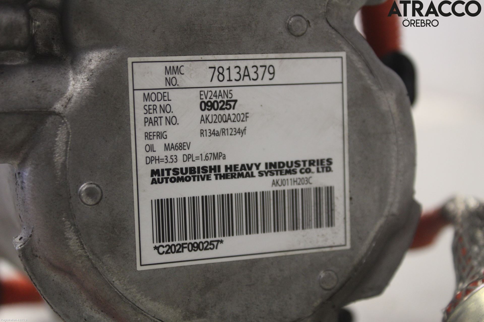 Mitsubishi OUTLANDER 13-21 Ac Kompressor