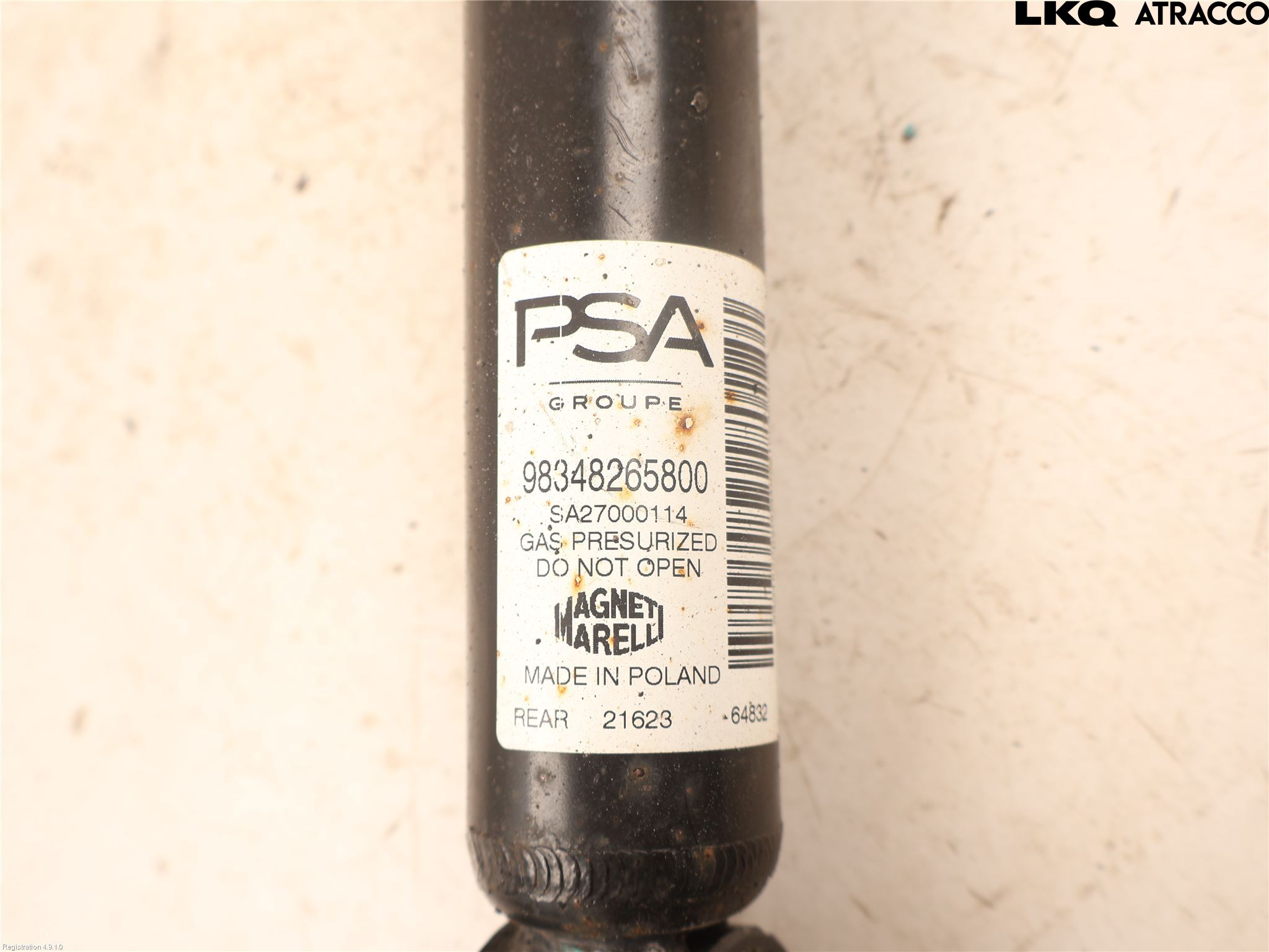 Peugeot 208/E-208 20- Stötdämpare Bak