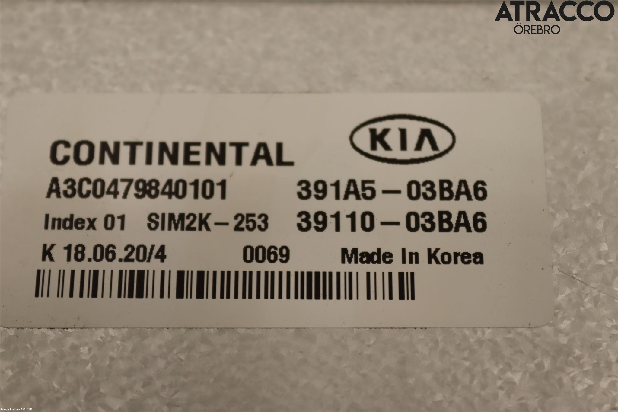 Kia CEED/CEED SW 19- Styrenhet Insprut Bensin
