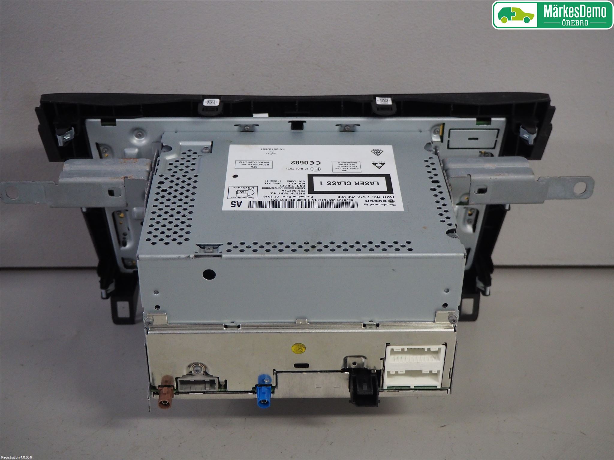 Nissan QASHQAI 14-17 Cd Radio - Multimediapanel