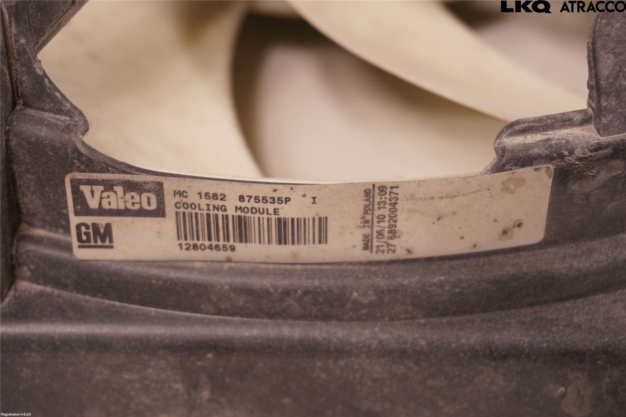 Saab 9-3 VER2/VER3 08-15 Kylfläkt El