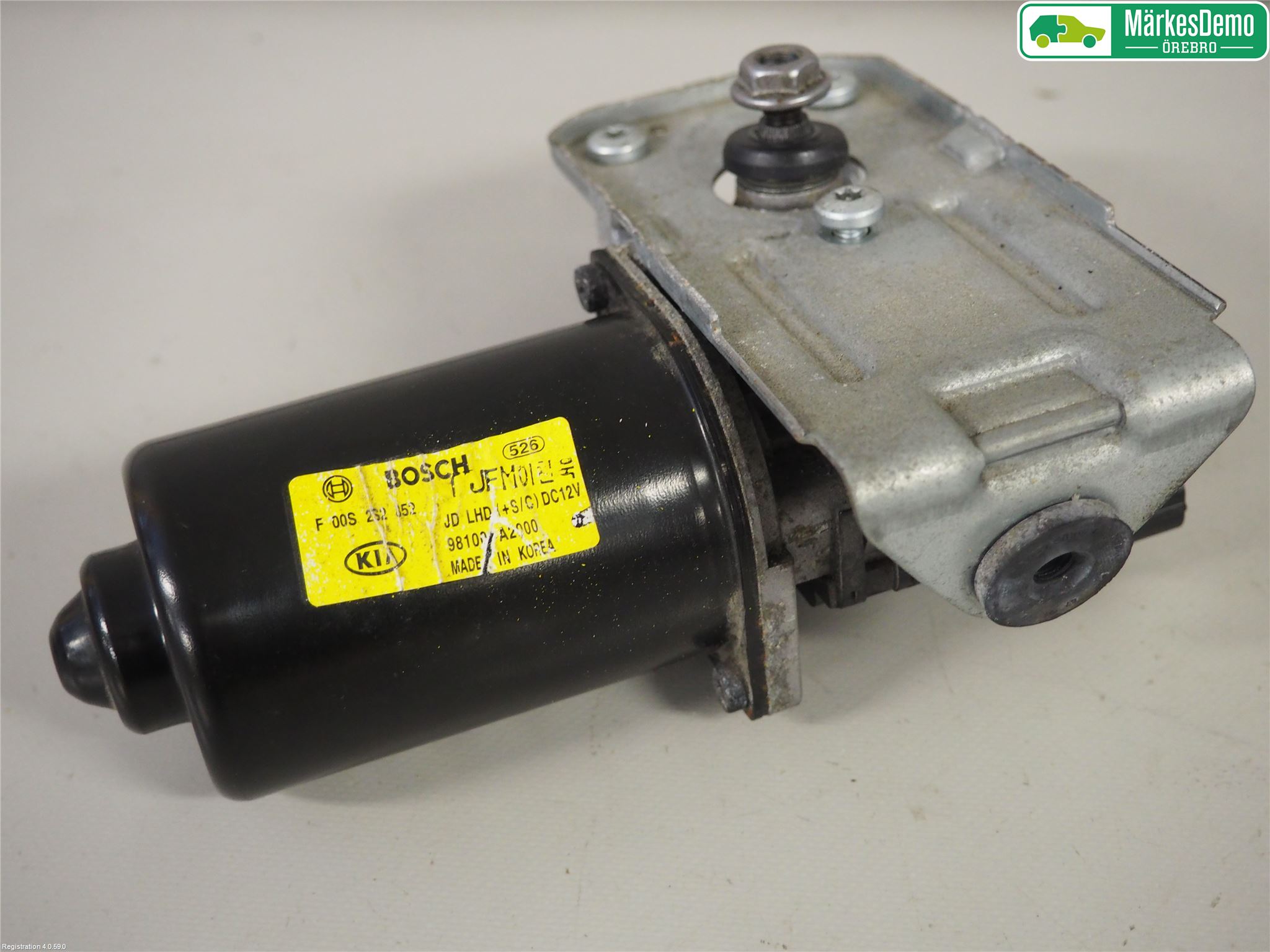 Kia CEED 12-18 Torkarmotor Vindruta