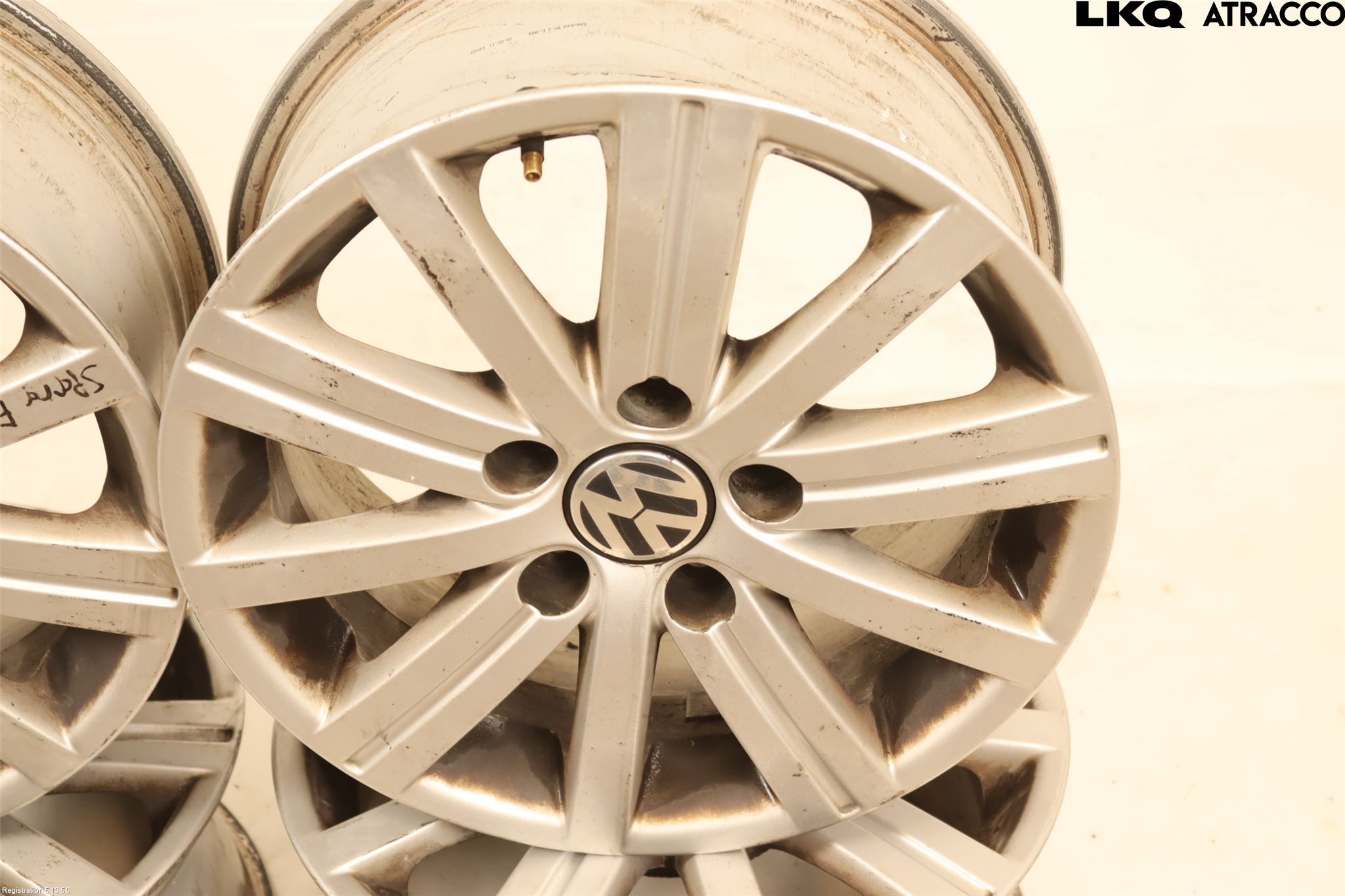 Volkswagen VW GOLF VI 09-13 Fälgsats Aluminium