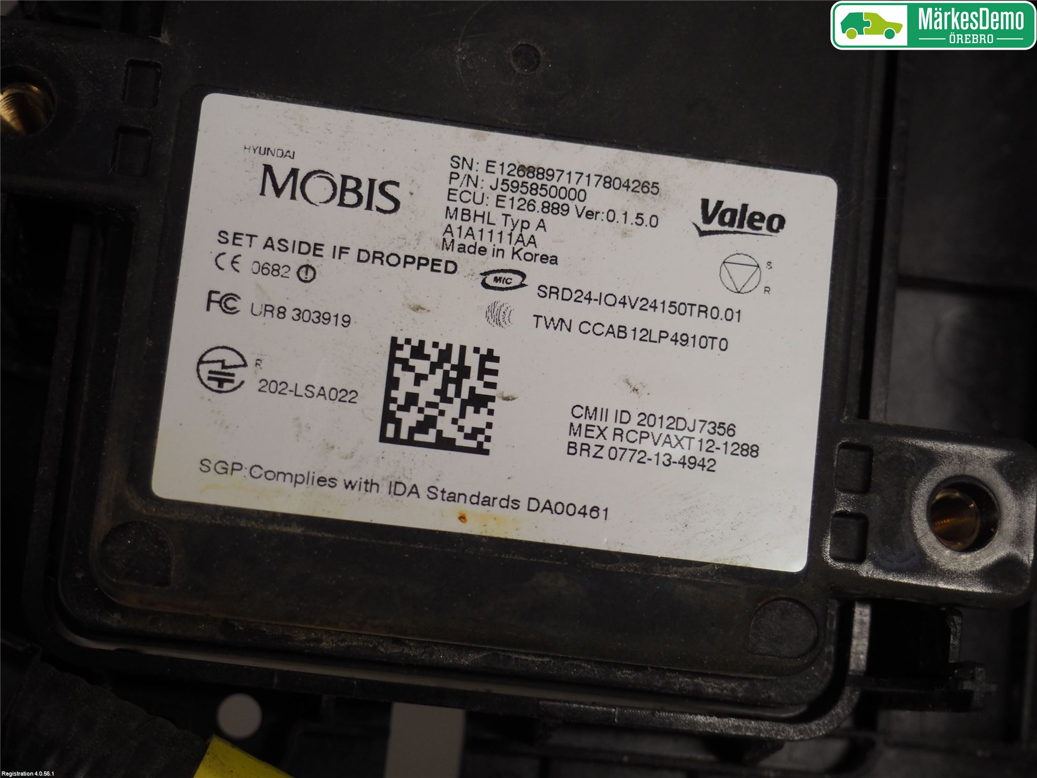 Kia STINGER 18- Styrenhet Övrigt