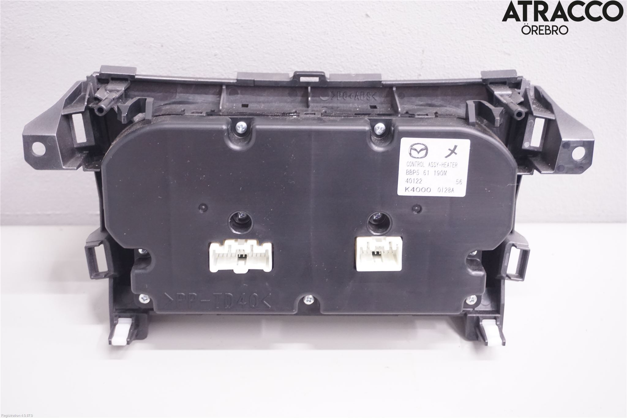 Mazda 3 II 09-13 Ac Styrenhet Ac Manöveren