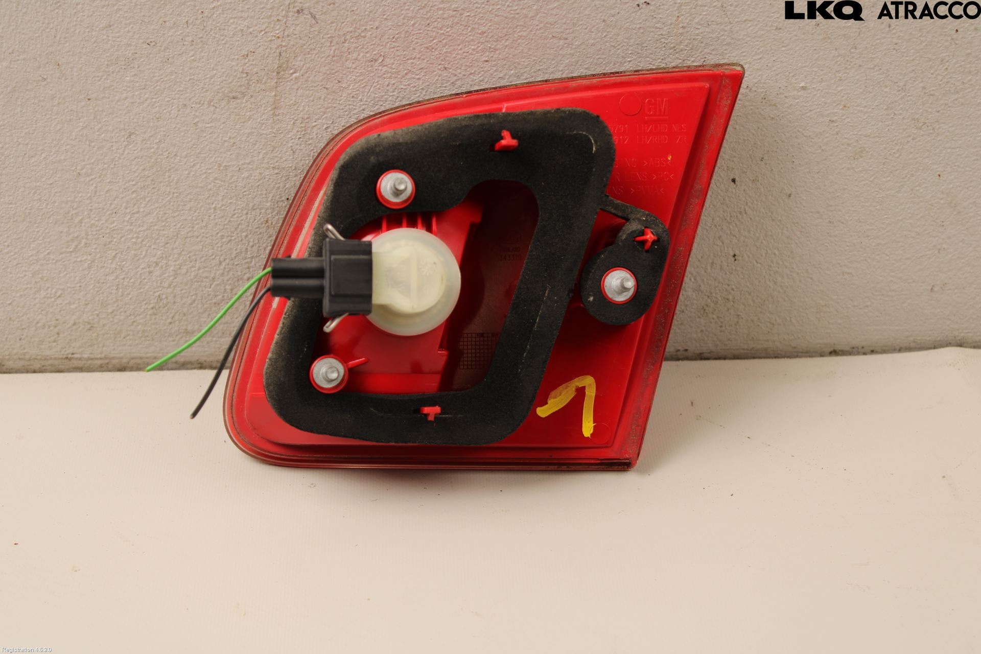 Saab 9-5     06-10 Bakljus Lucka Vä