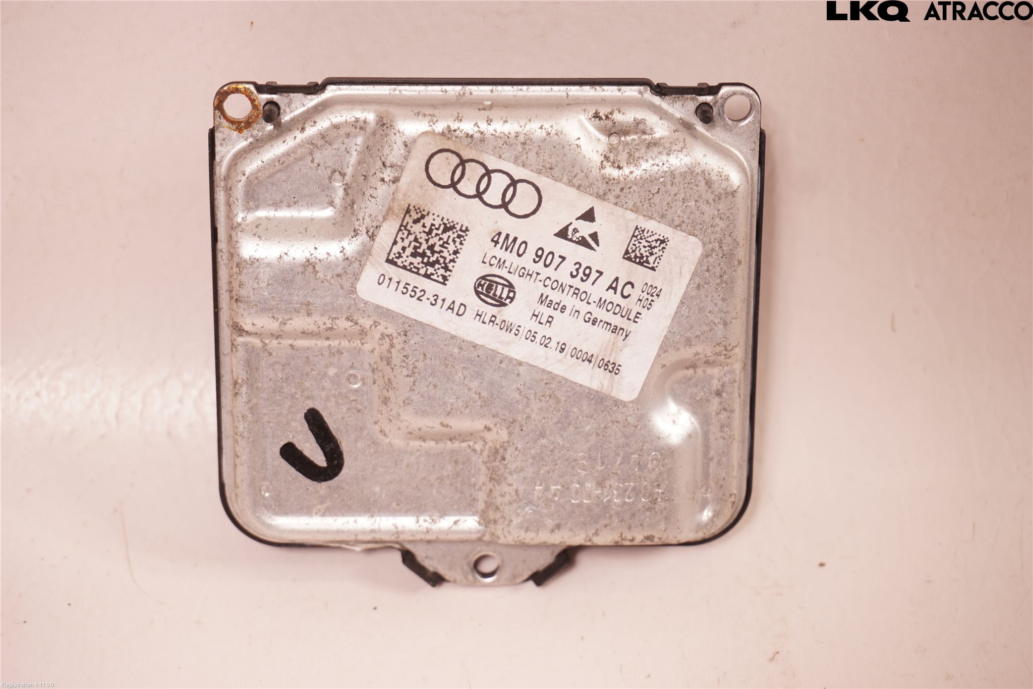 Audi A4/S4 B9 16-19 Styrenhet Strålkastare