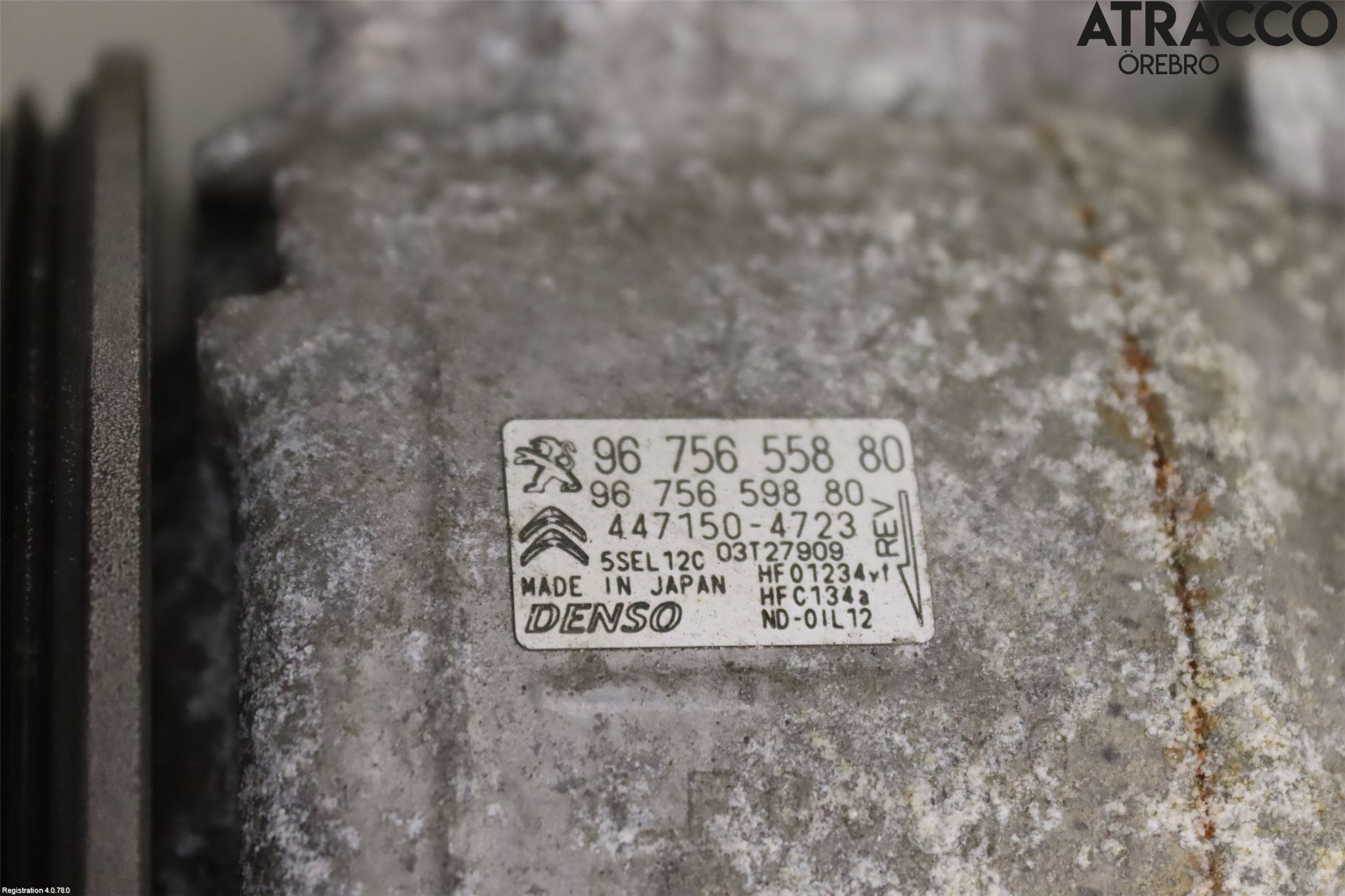 Citroen C4 CACTUS 14-20 Ac Kompressor