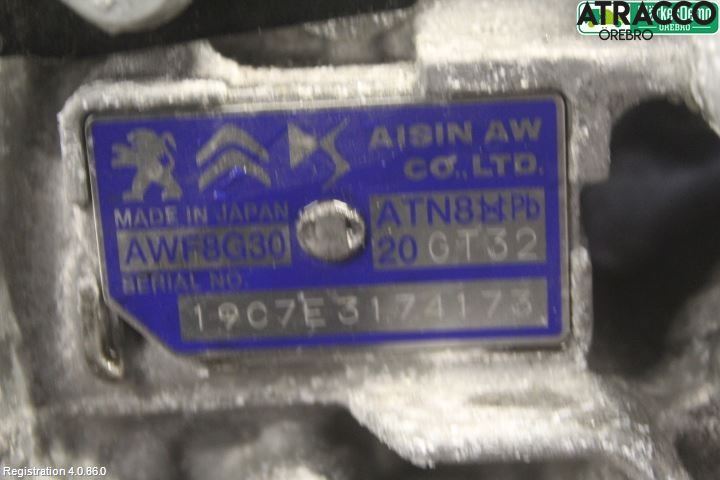 Peugeot 308 14-21 Växellåda Automat