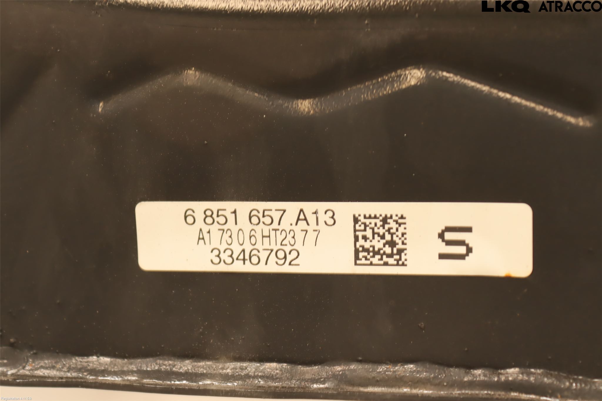BMW 3 F30/F31/F80 12-19 Bakaxelbalk