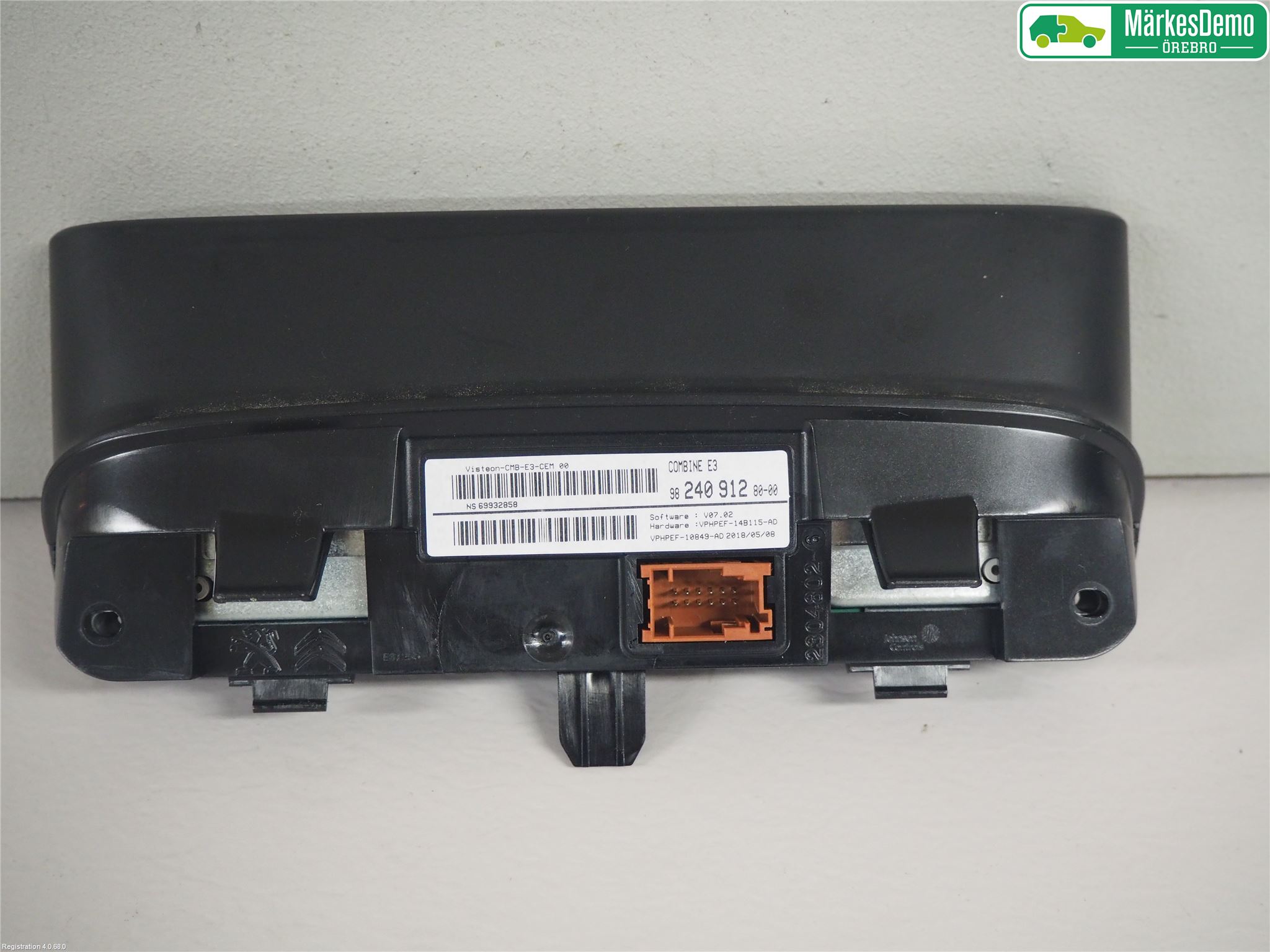 Citroen C4 CACTUS 14-20 Instrument Komb