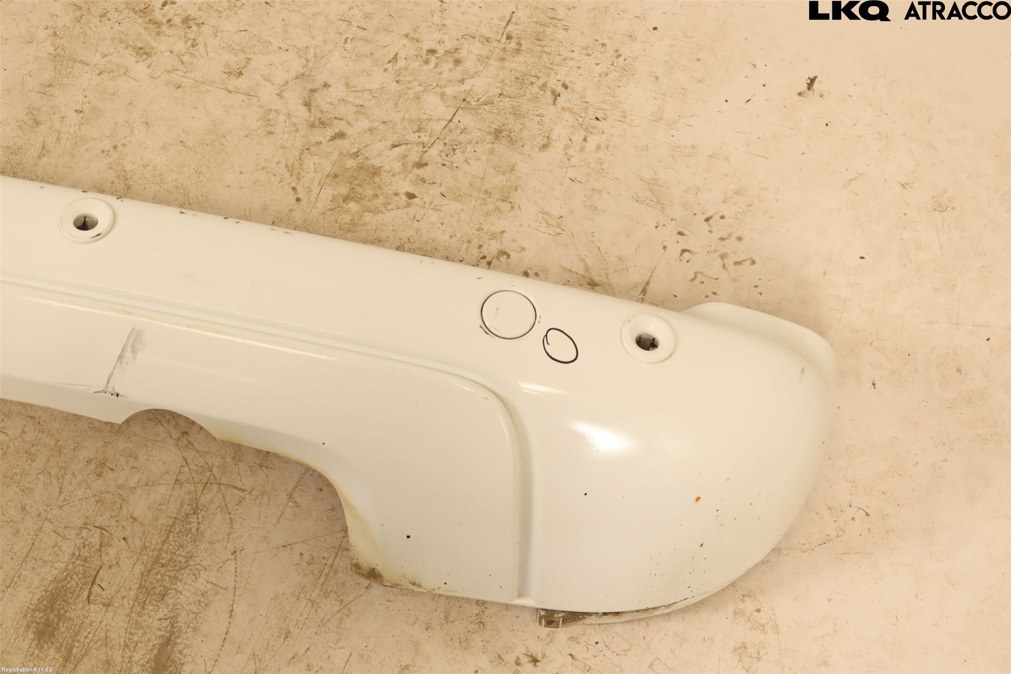 Citroen BERLINGO 08-18 Stötfångardel Bak Mitt