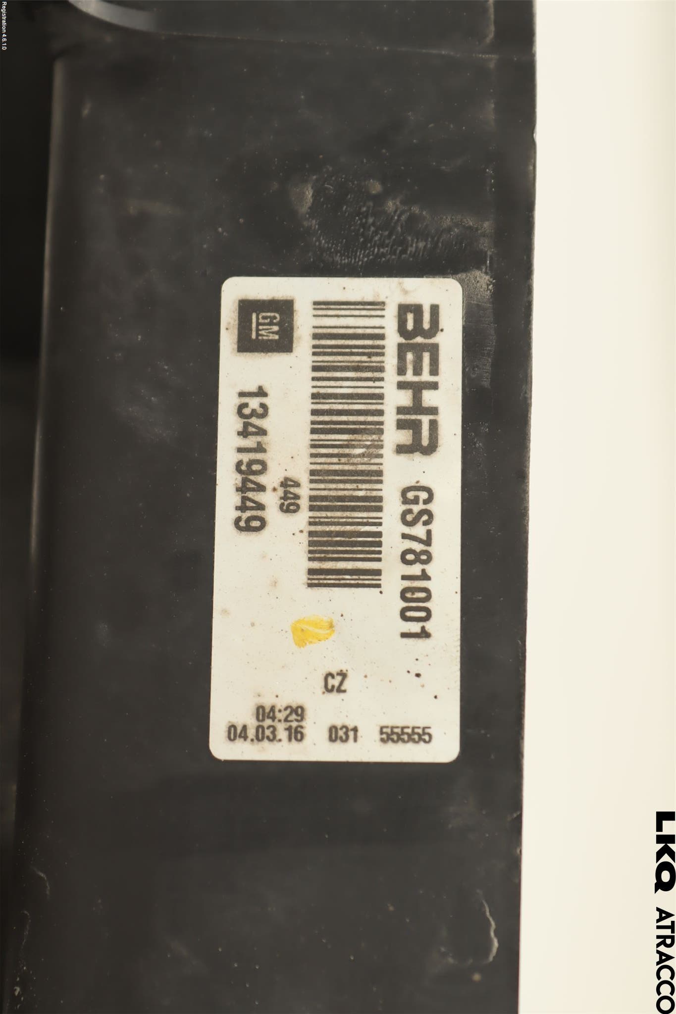 Opel INSIGNIA 09-16 Kylfläkt El