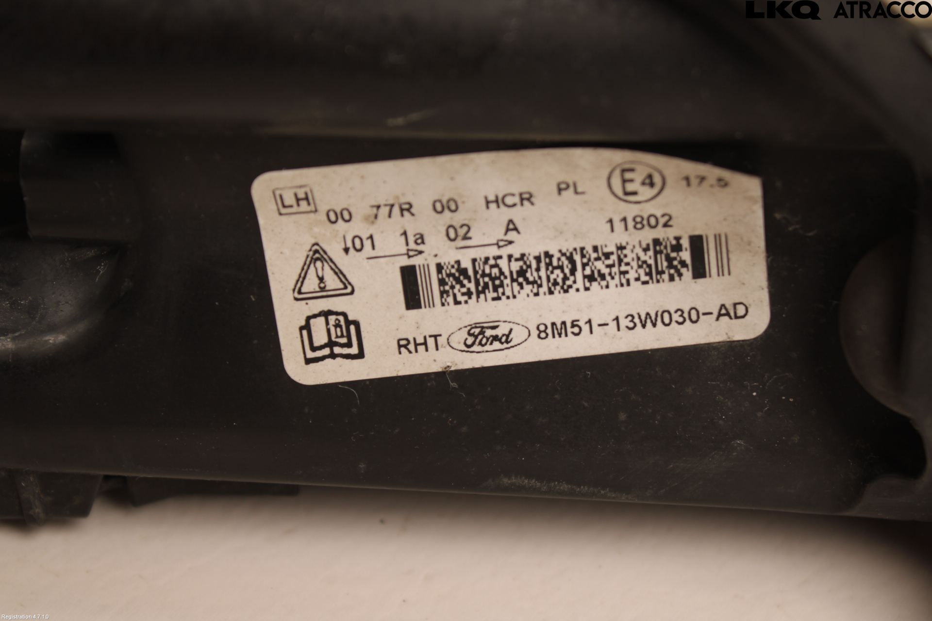 Ford FOCUS 08-11 Strålkastare Vänster