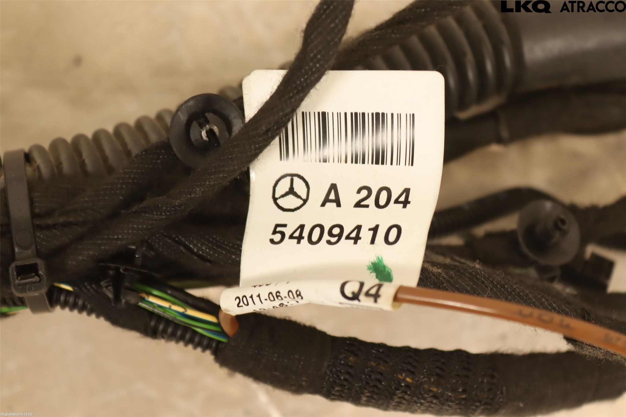 Mercedes-Benz MB GLK-KLASS (X204) 08-16 Kabelhärva